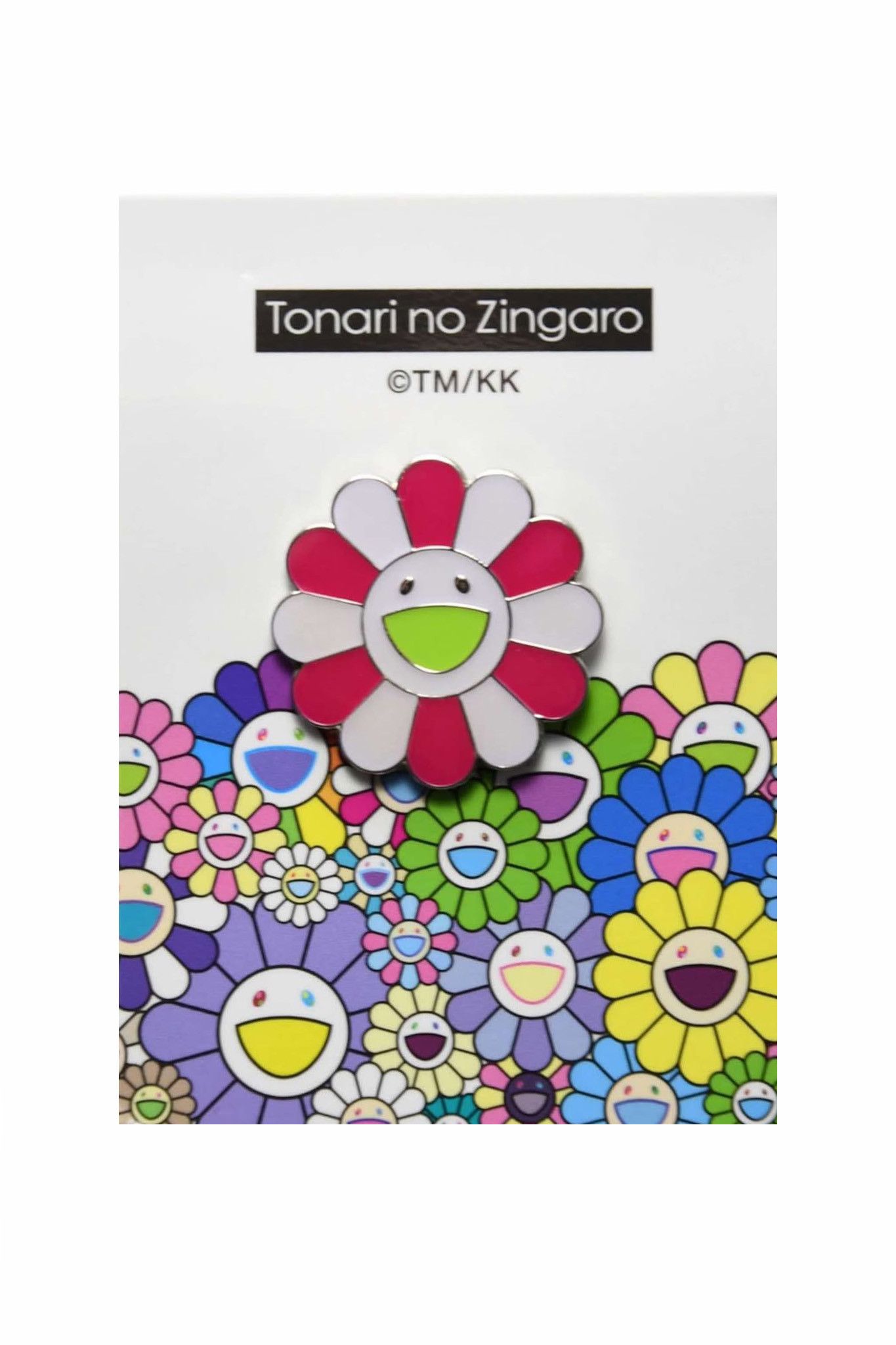 Takashi Murakami Takashi Murakami pink/ white Pin Brooche metallic pin Size ONE SIZE - 1 Thumbnail