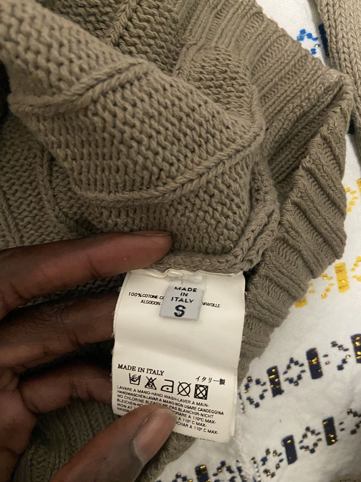 Maison Margiela Faded Margiela Ribbed Zip Size US S / EU 44-46 / 1 - 3 Thumbnail