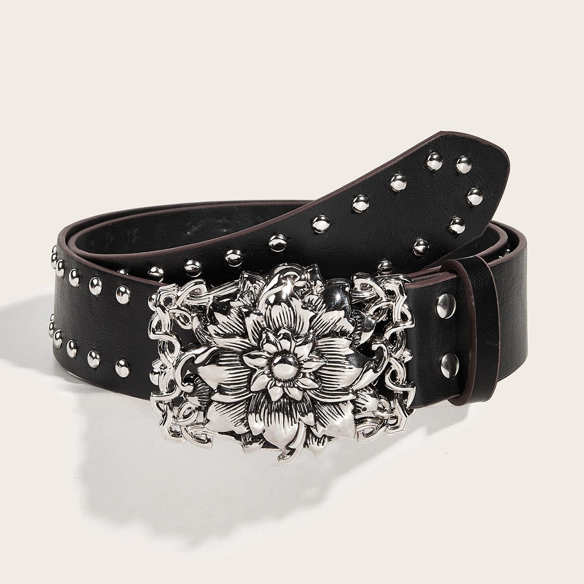 Other Flower Belt in Faux Leather Size ONE SIZE - 2 Thumbnail