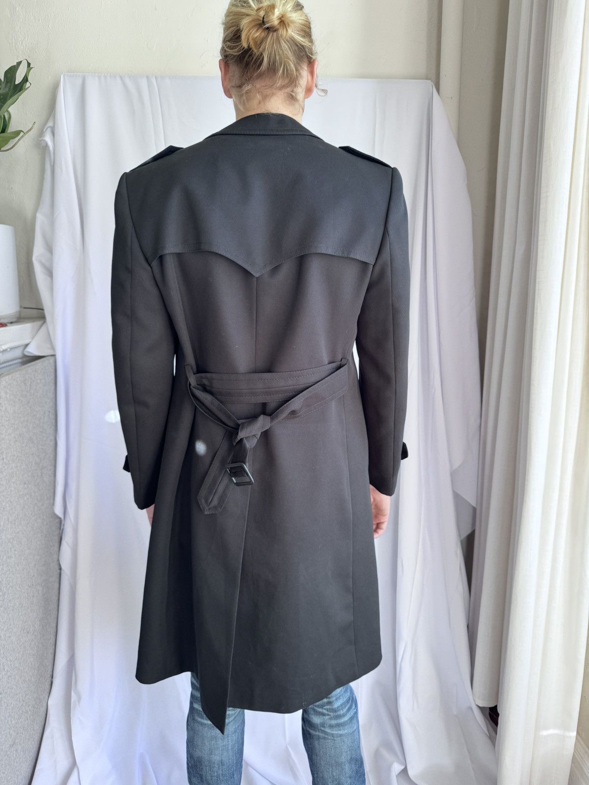 Vintage Structured Top Trench Coat Size US M / EU 48-50 / 2 - 2 Thumbnail
