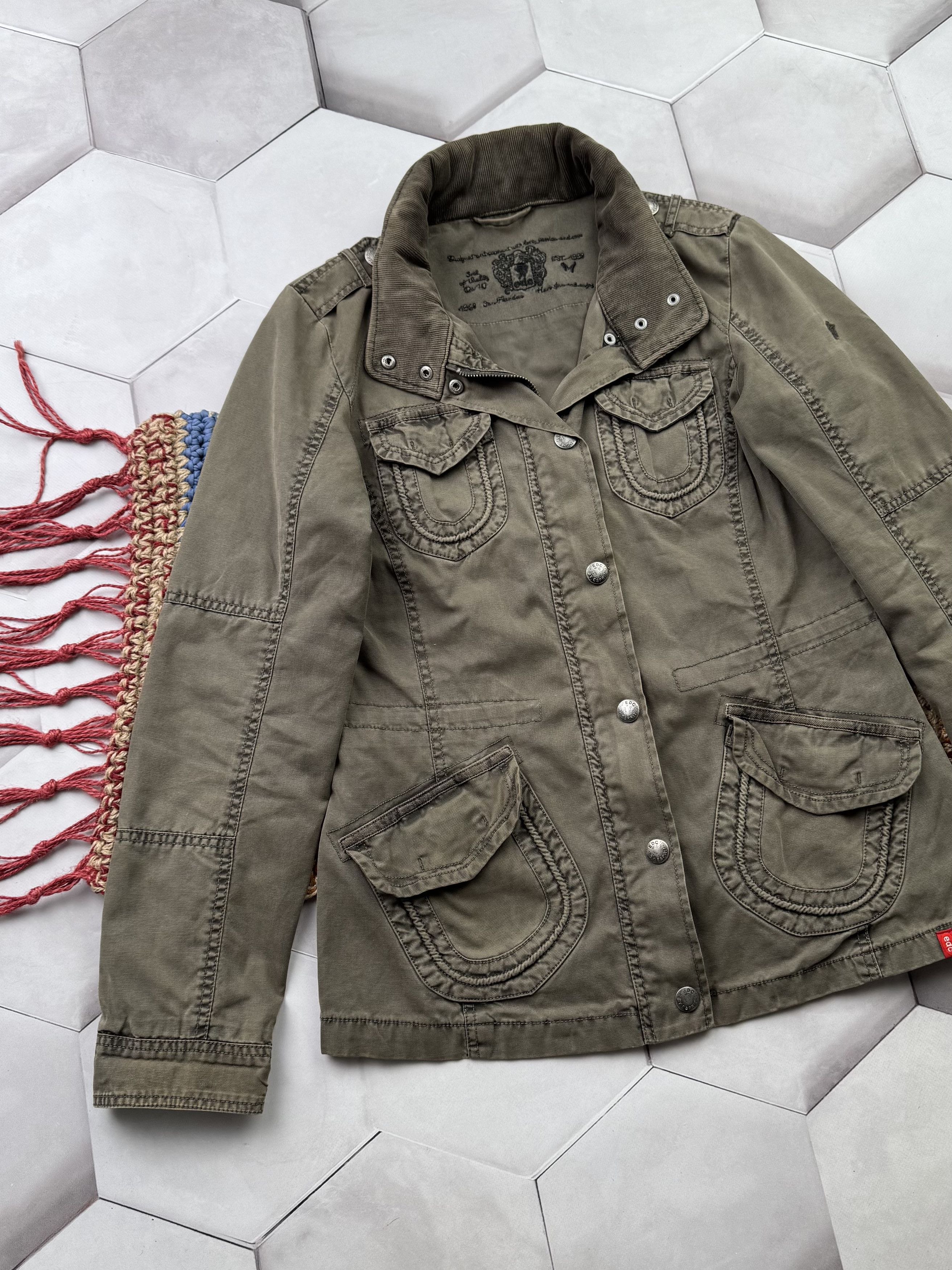 Vintage Vintage Washed Jacket (ES9) Size M / US 6-8 / IT 42-44 - 2 Thumbnail