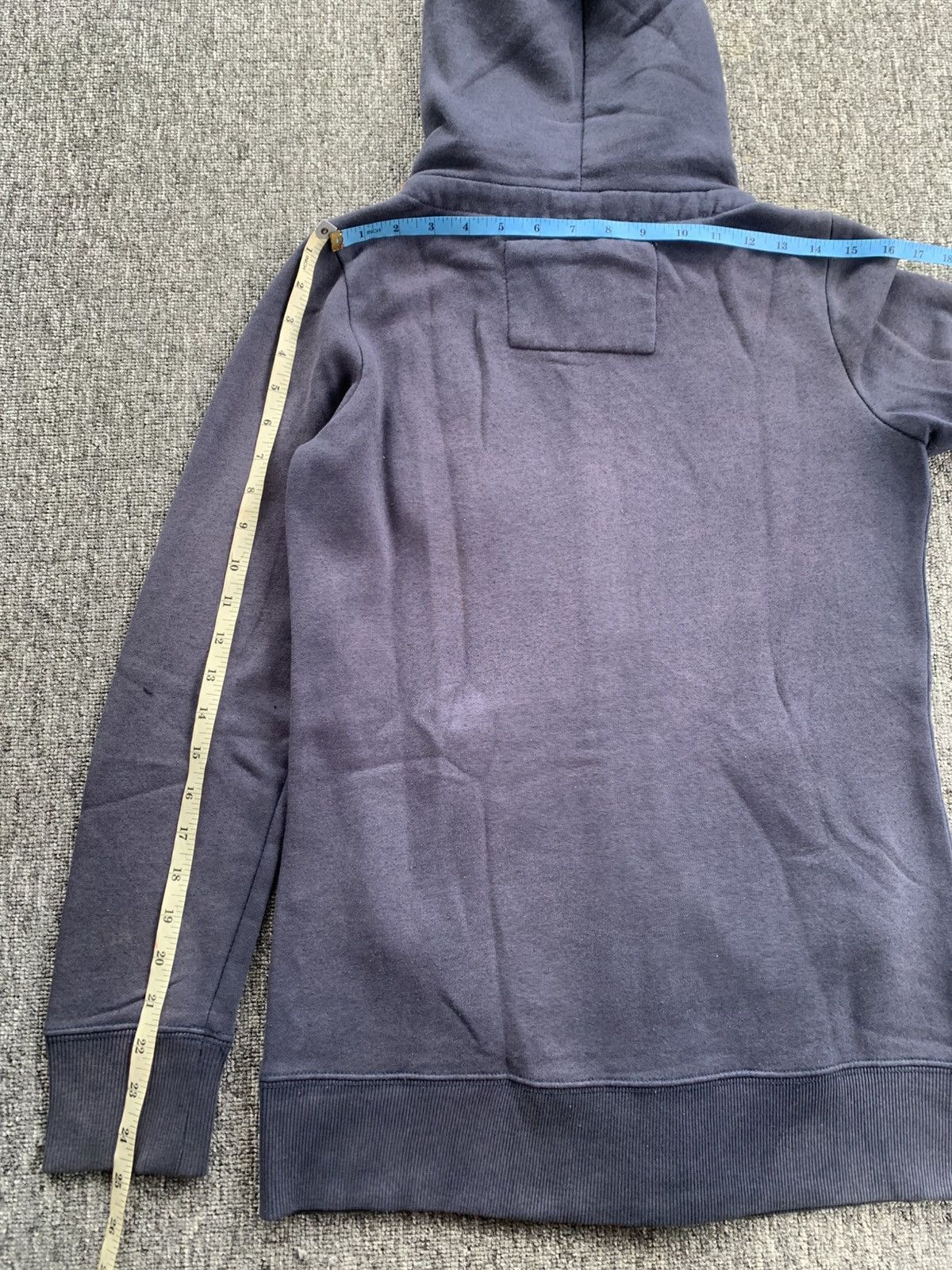 Japanese Brand Japanese Shane Sick Sunfaded Distressed Vintage Zip Hoodie Size US S / EU 44-46 / 1 - 11 Thumbnail