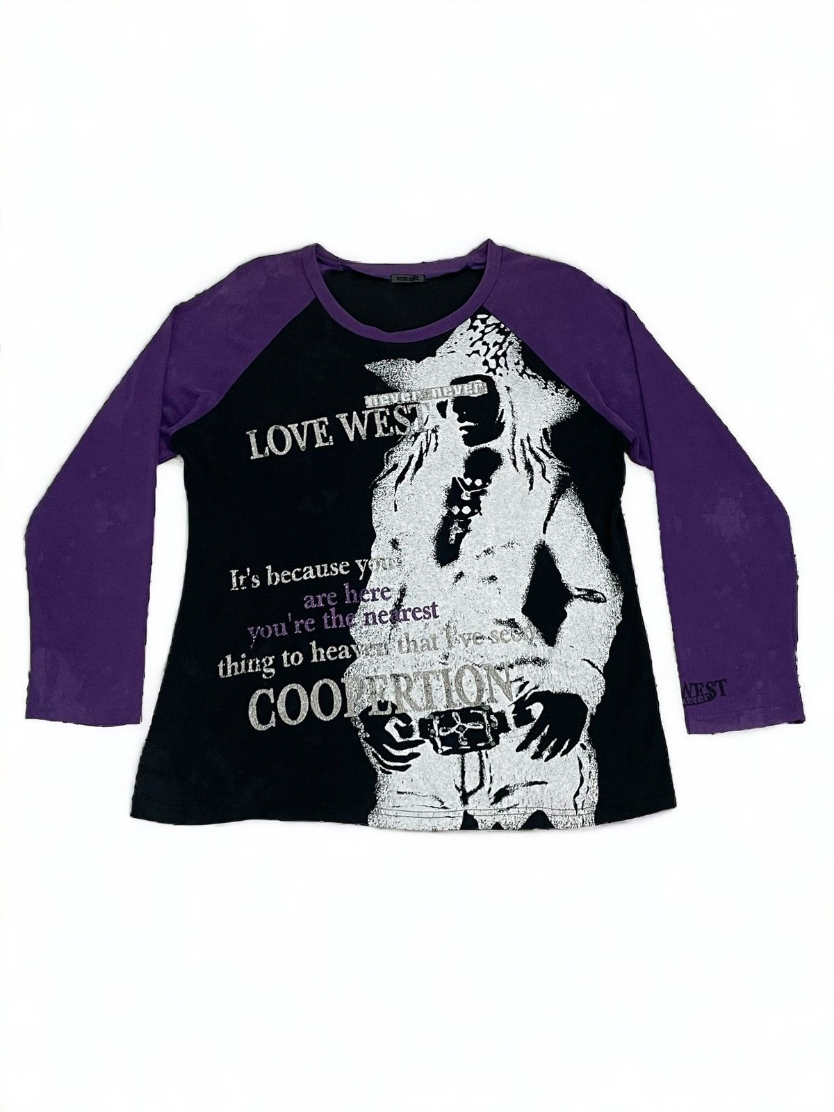 Faded With Ease Love West Cooperation Hysteric Style Wording