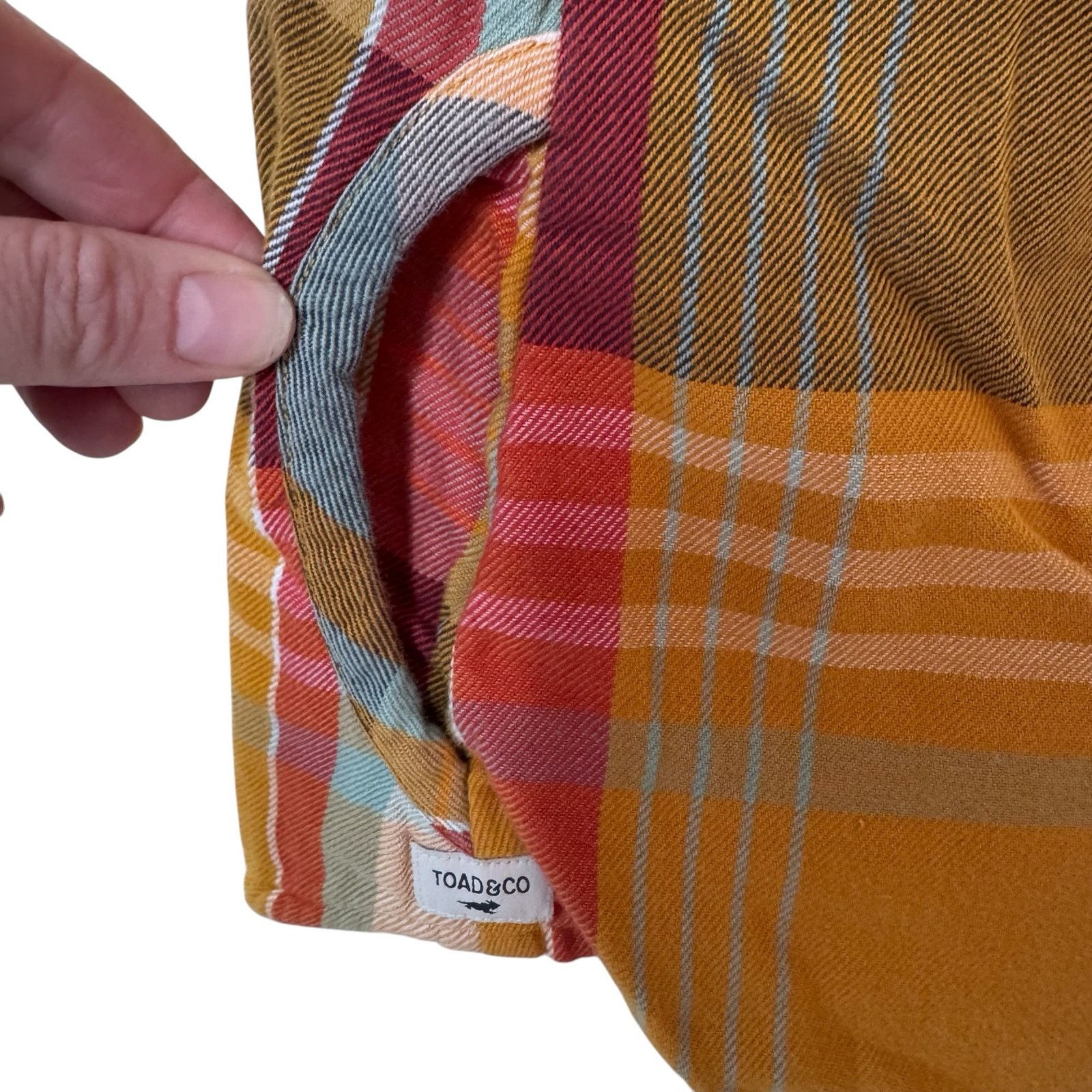 Toad&Co TOAD & CO Tamarac Overshirt Button Up Sunset Size Small Size S / US 4 / IT 40 - 6 Thumbnail