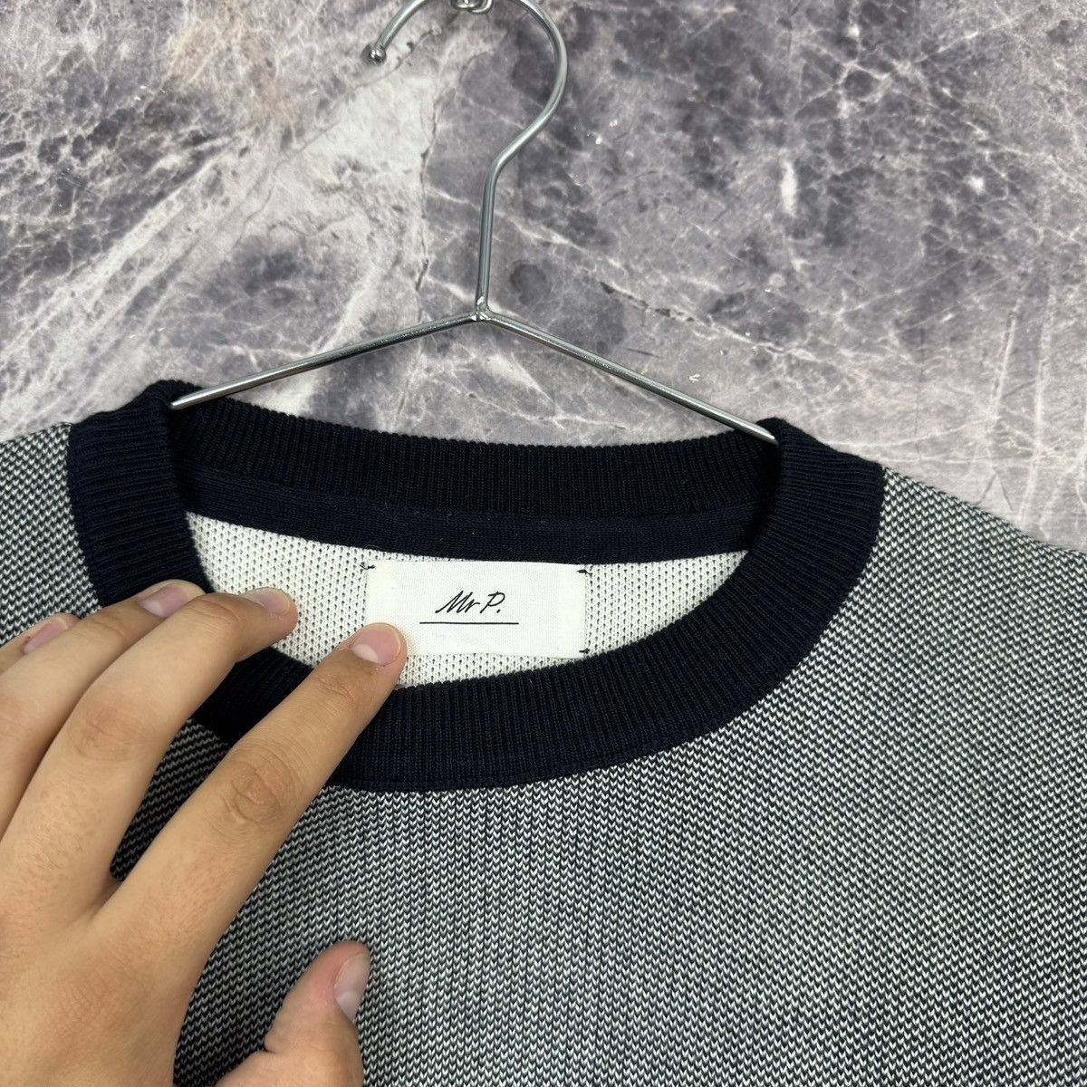 Mr P. Luxury Mr Porter Wool Knit Crewneck Sweater Size M Size US M / EU 48-50 / 2 - 3 Thumbnail