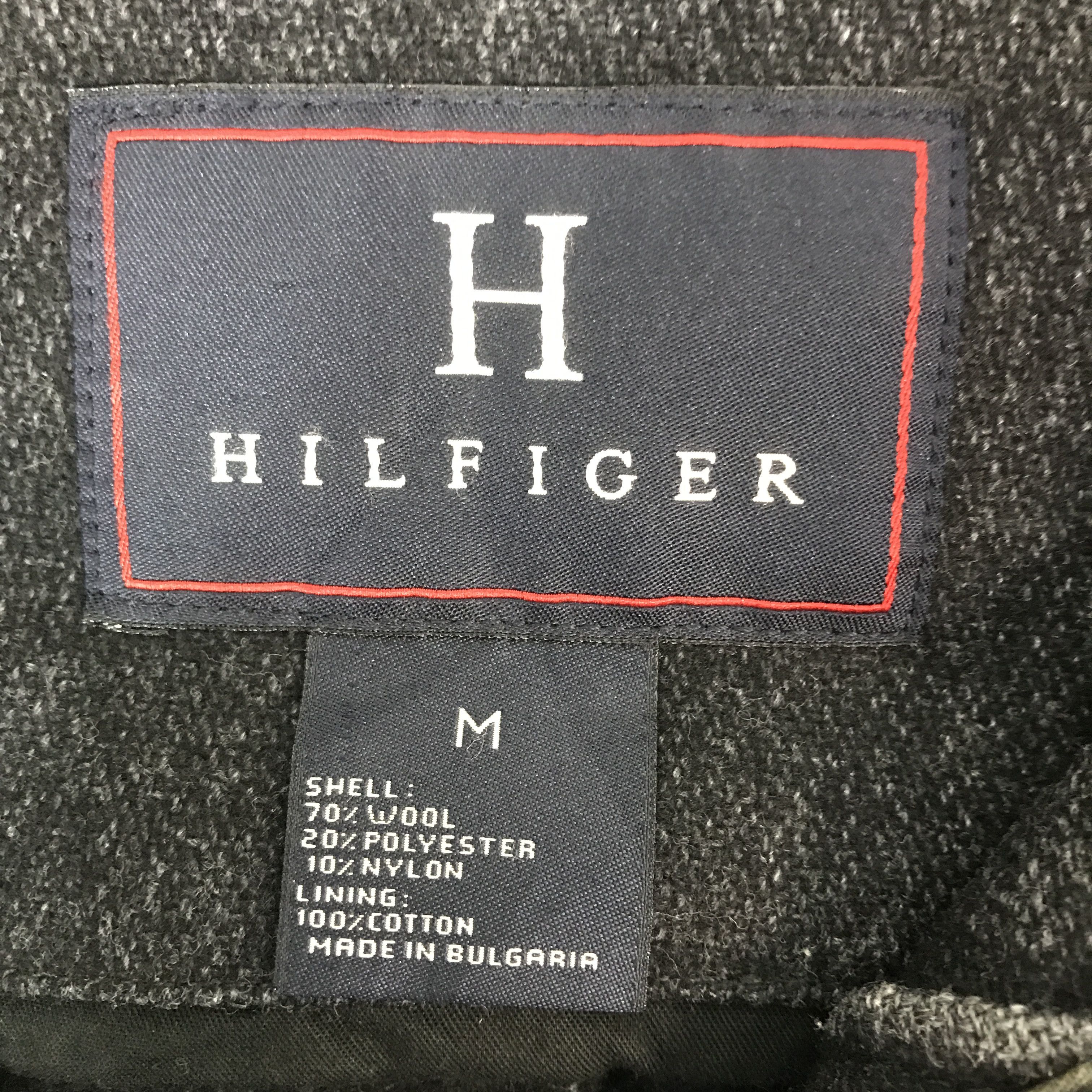 Tommy Hilfiger Vintage Hilfiger Wool Workers black button Jacket Size US M / EU 48-50 / 2 - 10 Thumbnail