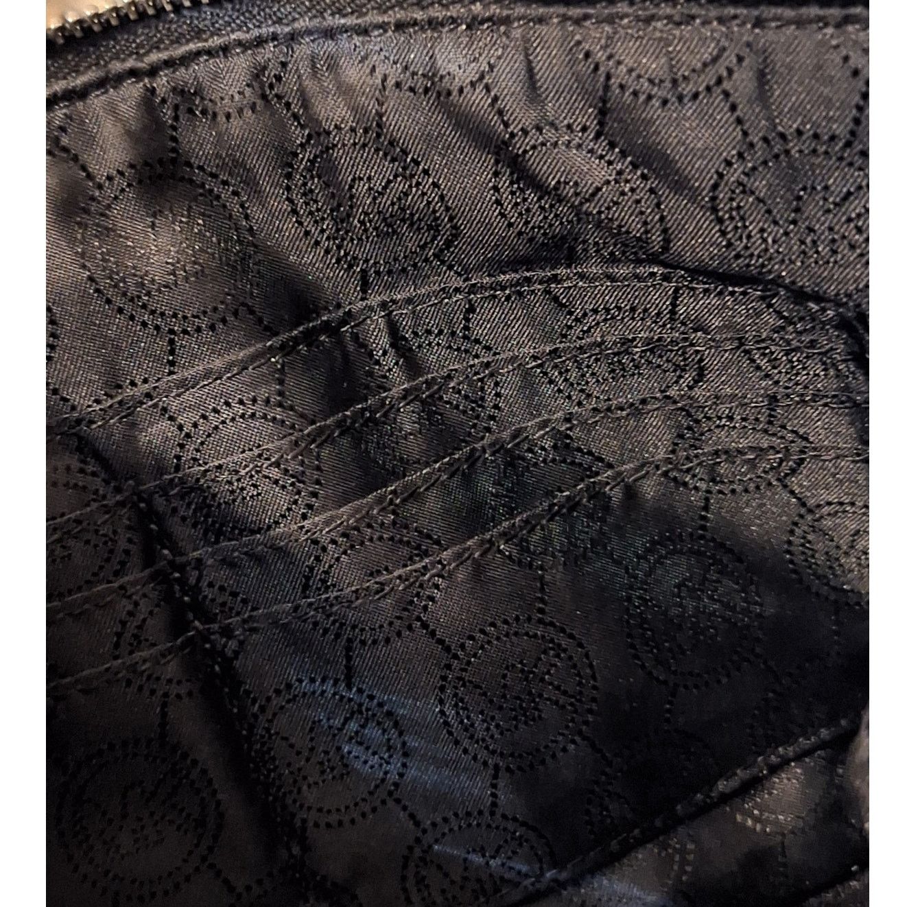Michael Kors Michael Kors Wristlet Black Leather Eyelet 9.75" x 5.5" Punk Size ONE SIZE - 6 Thumbnail
