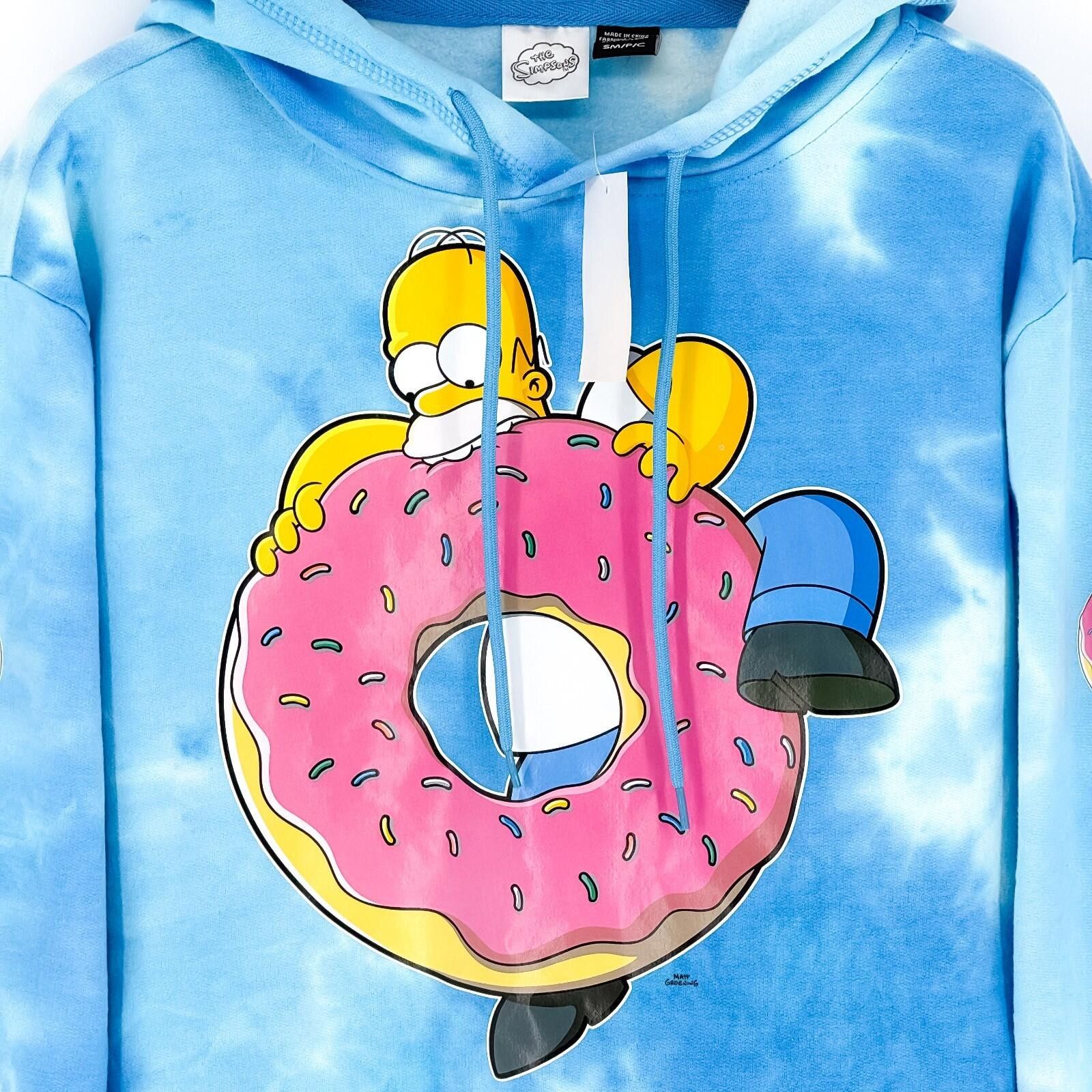 The Simpsons The Simpsons Homer Donut Tie Dye Cartoon Streetwear Mens S Size US S / EU 44-46 / 1 - 4 Thumbnail