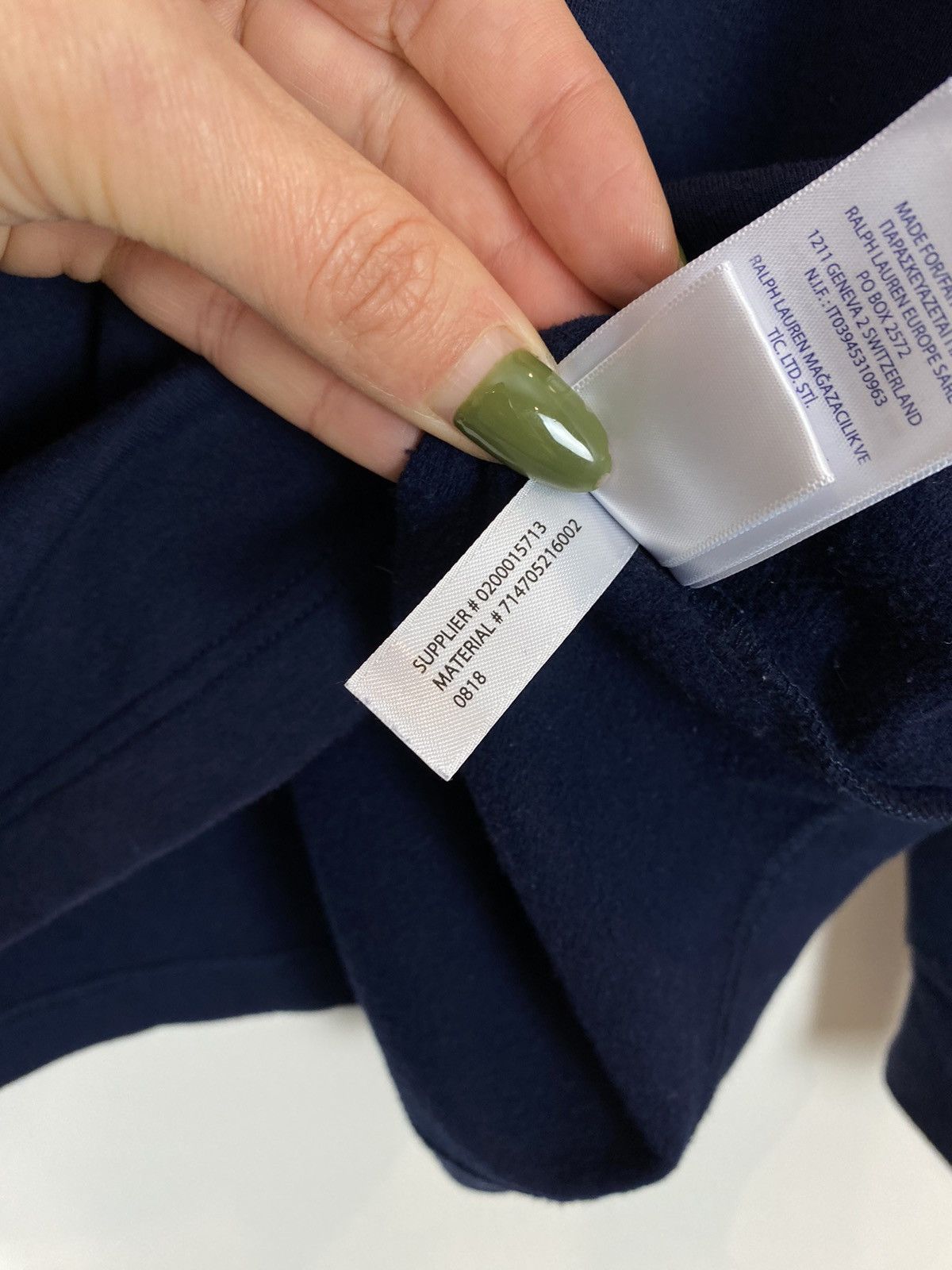 Polo Ralph Lauren Polo Ralph Lauren Sleepwear Jacket Size XL 1/4 Zip Top Blue Size US XL / EU 56 / 4 - 11 Thumbnail