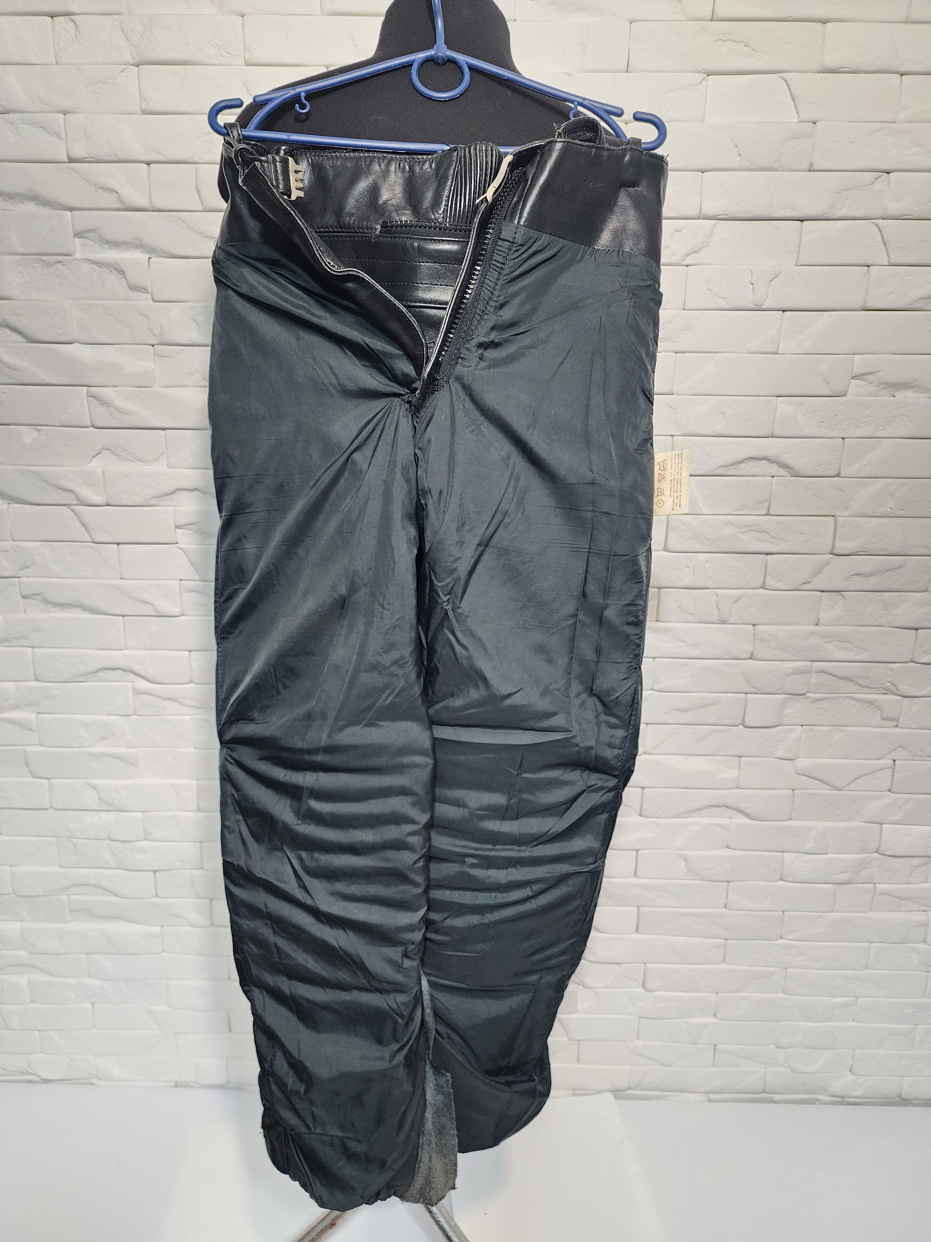 Sports Specialties Vintage Black Leather Biker Pants Size 30" / US 8 / IT 44 - 9 Thumbnail