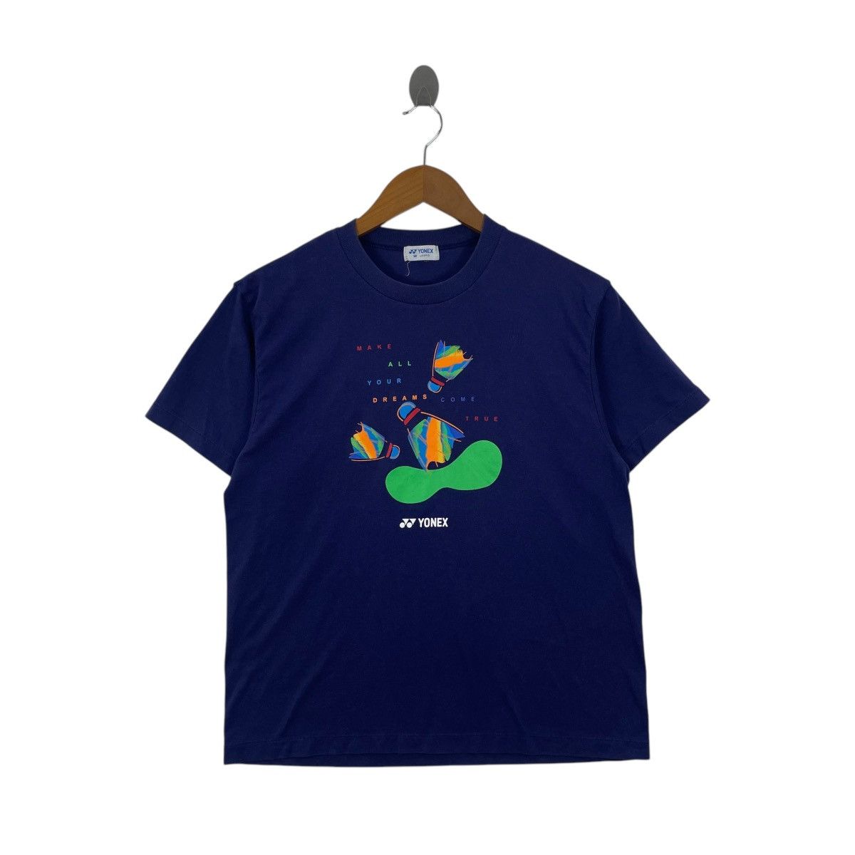 Japanese Brand × Vintage Vintage 90s YONEX Tee Shirt Size US M / EU 48-50 / 2 - 1 Thumbnail