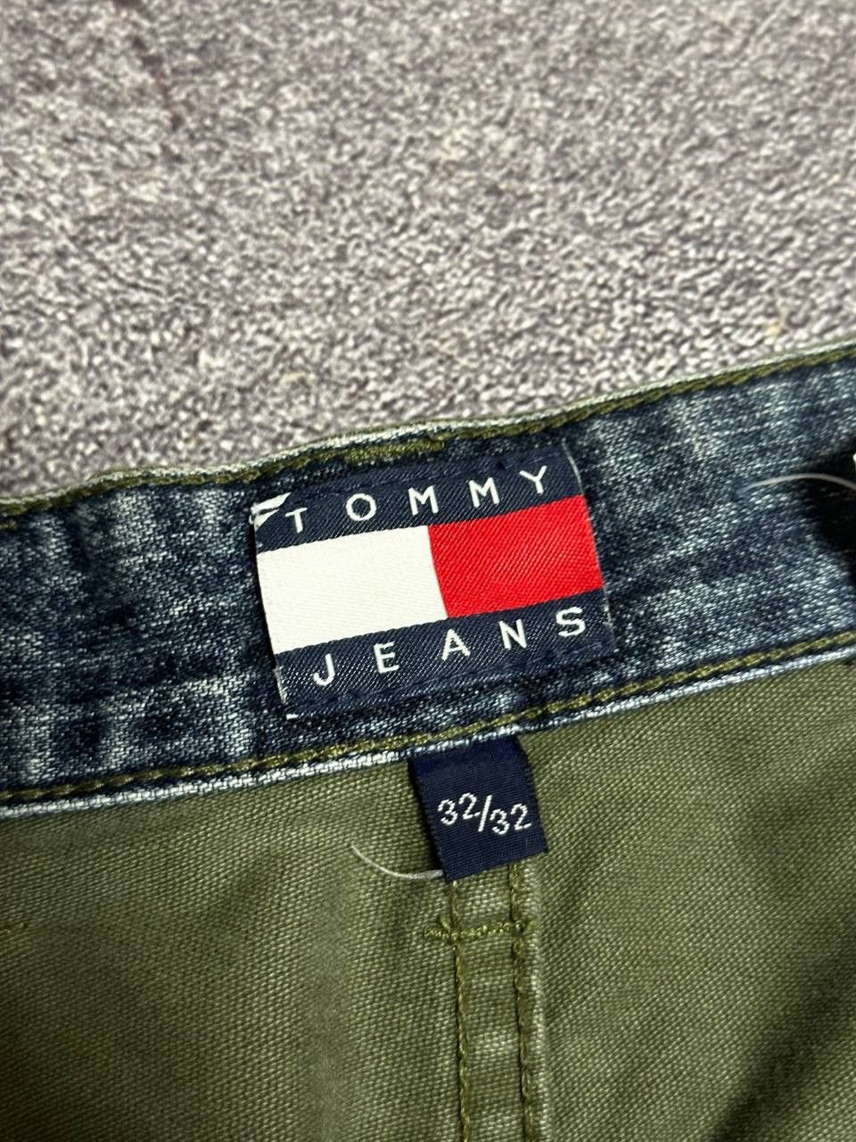 Tommy Hilfiger × Vintage Tommy Hilfiger Track Vintage Cargo Military Pants Y2K 90s Size US 32 / EU 48 - 6 Thumbnail