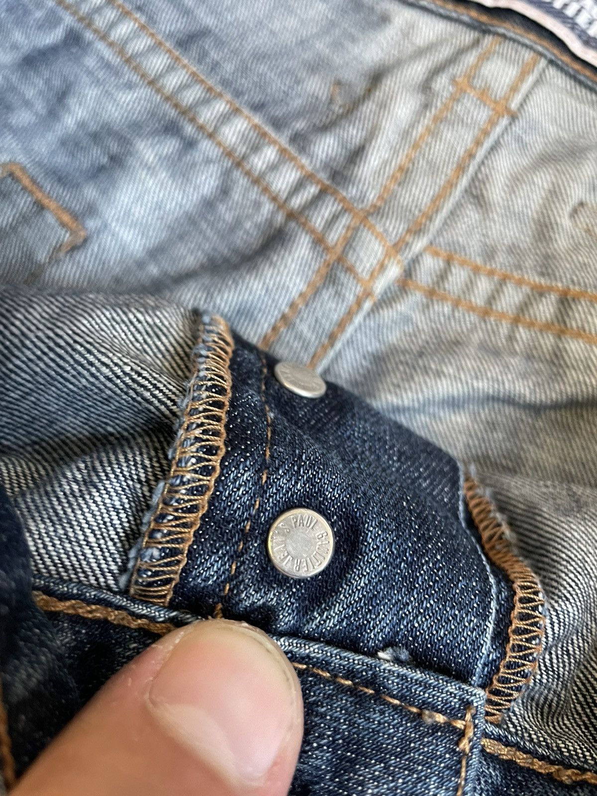 Jean Paul Gaultier Vintage Jean Paul Gaultier Paris Denim Pants Size US 30 / EU 46 - 6 Thumbnail