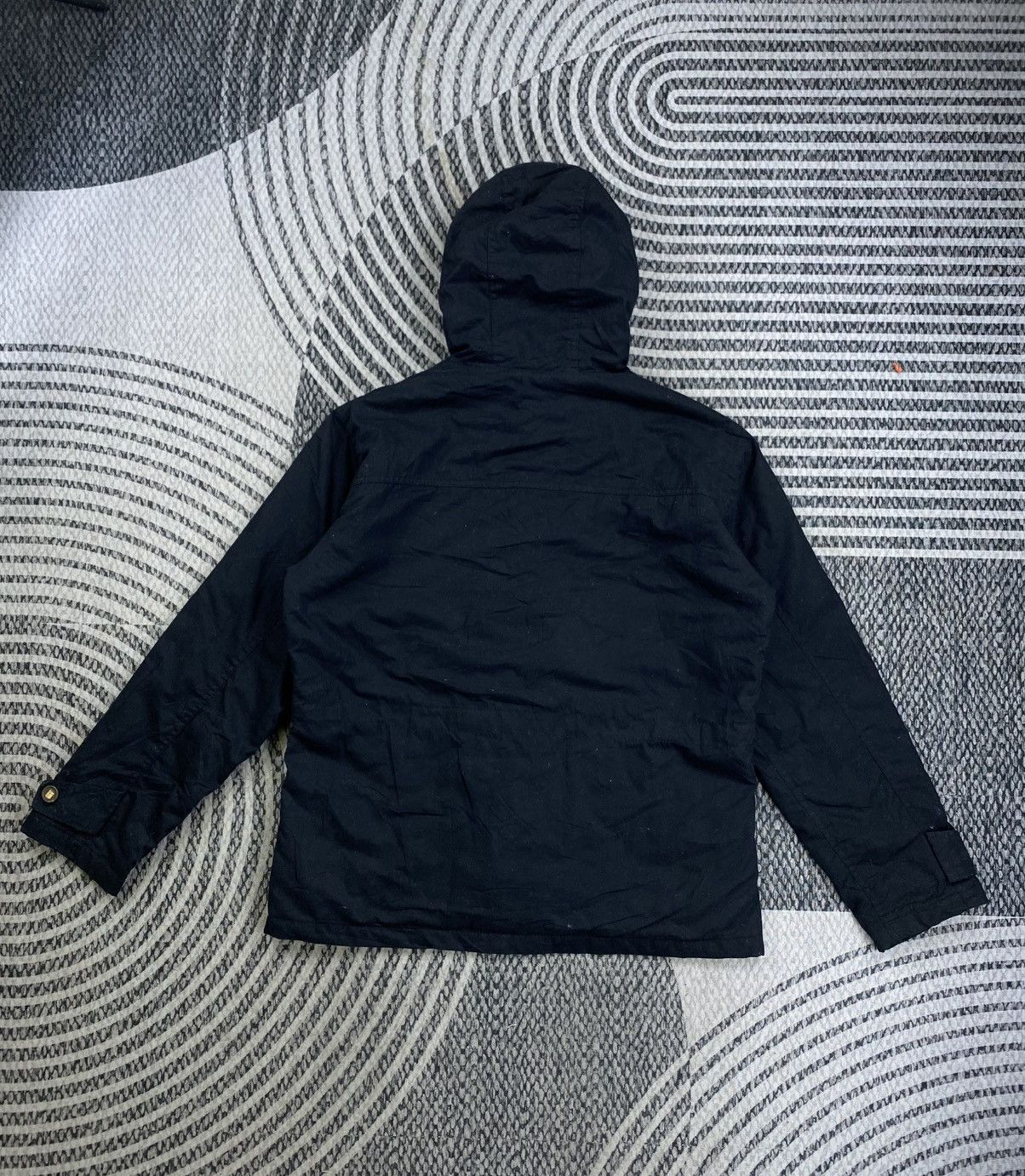 Smith's American Vtg Smith’s American Toggle Closure Black Hooded Parka Size US L / EU 52-54 / 3 - 2 Thumbnail