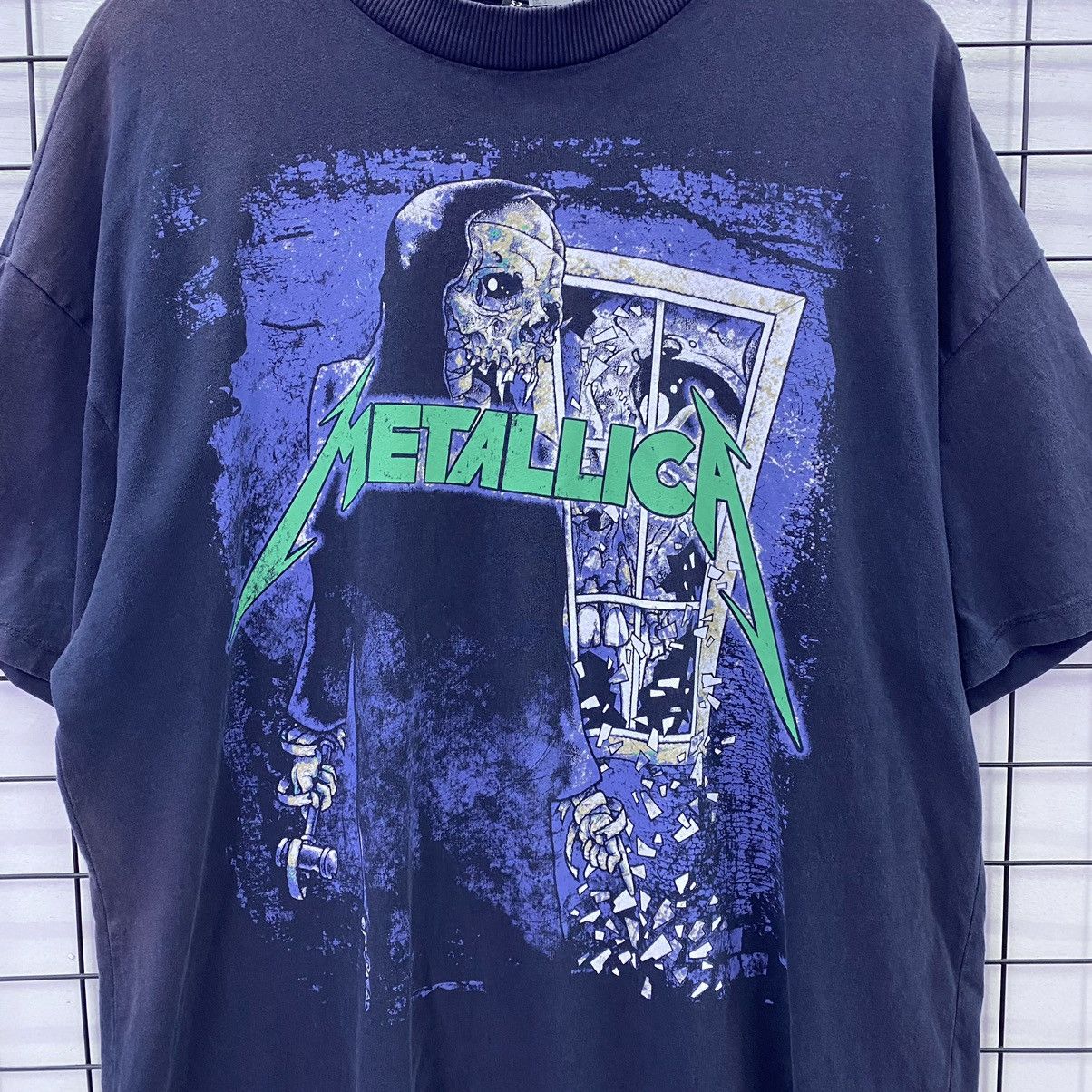Band Tees × Metallica Metallica Band Tee Crazy SunFaded Rare Design Size US XL / EU 56 / 4 - 2 Thumbnail