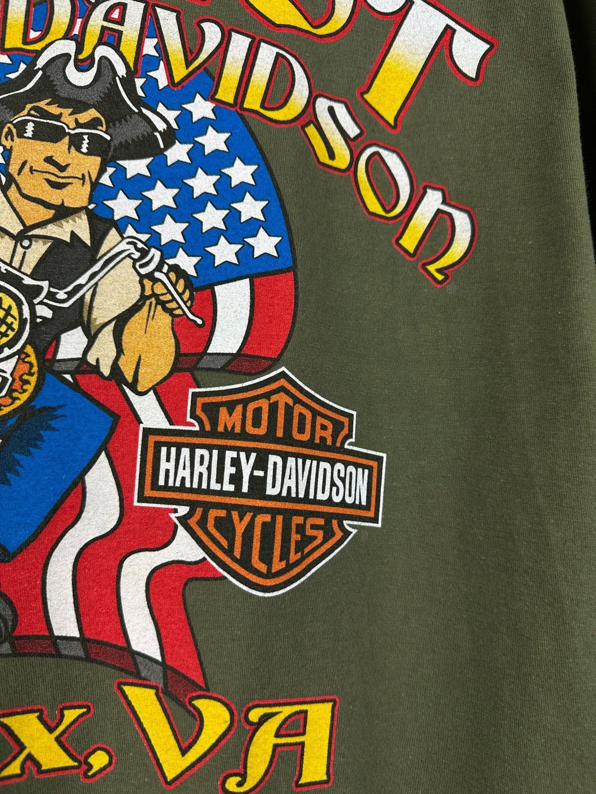 Harley Davidson Vintage Harley Davidson Patriot T-Shirt Size US XL / EU 56 / 4 - 9 Thumbnail
