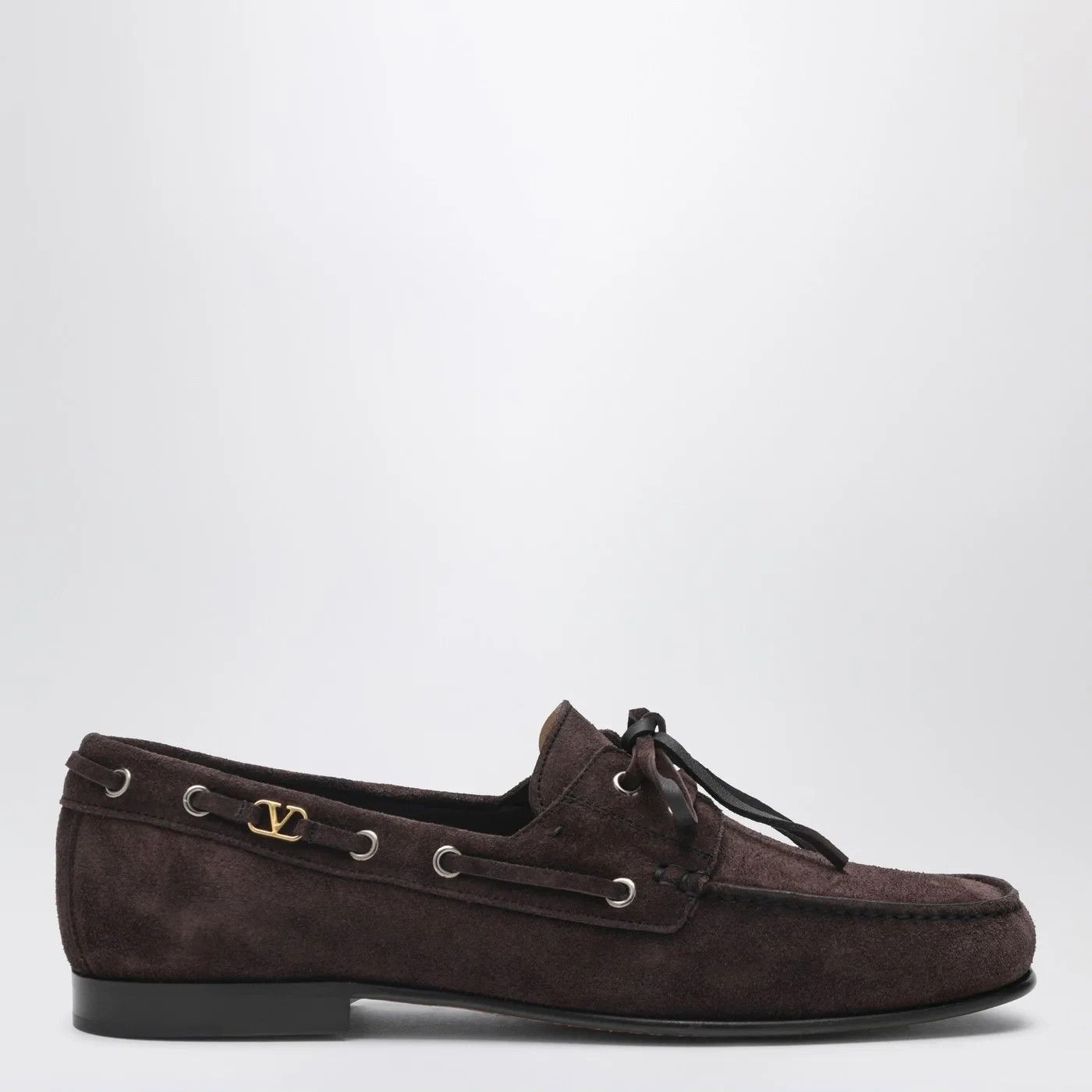 Valentino Garavani Brown Suede Loafers Men', Men's (Size 10.5)