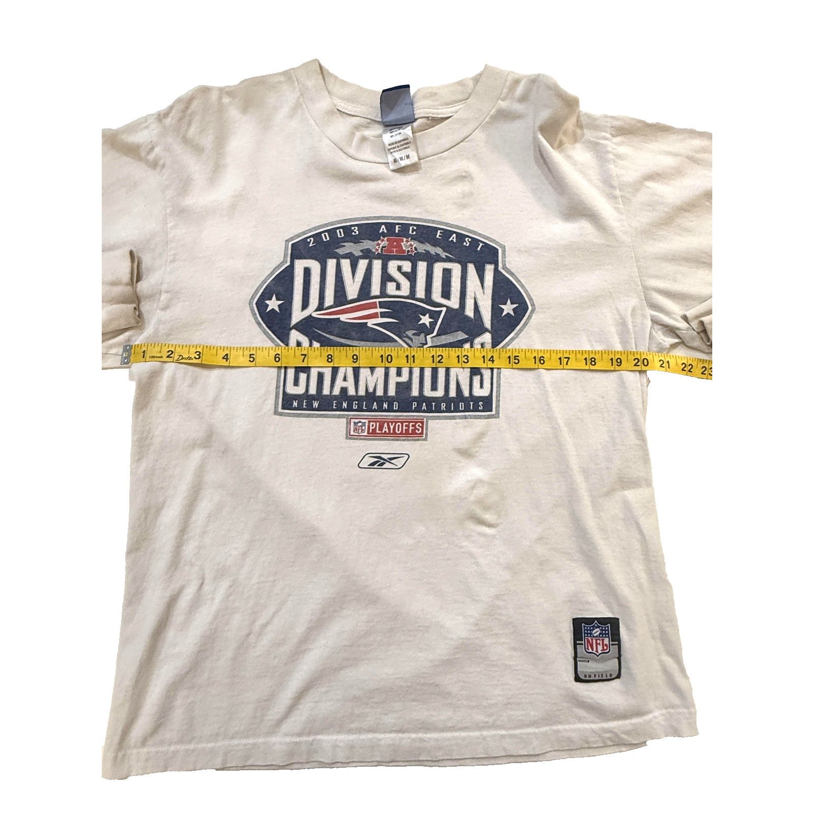 NFL Vintage New England Patriots Shirt MED Division Champs 2003 Size US M / EU 48-50 / 2 - 6 Thumbnail