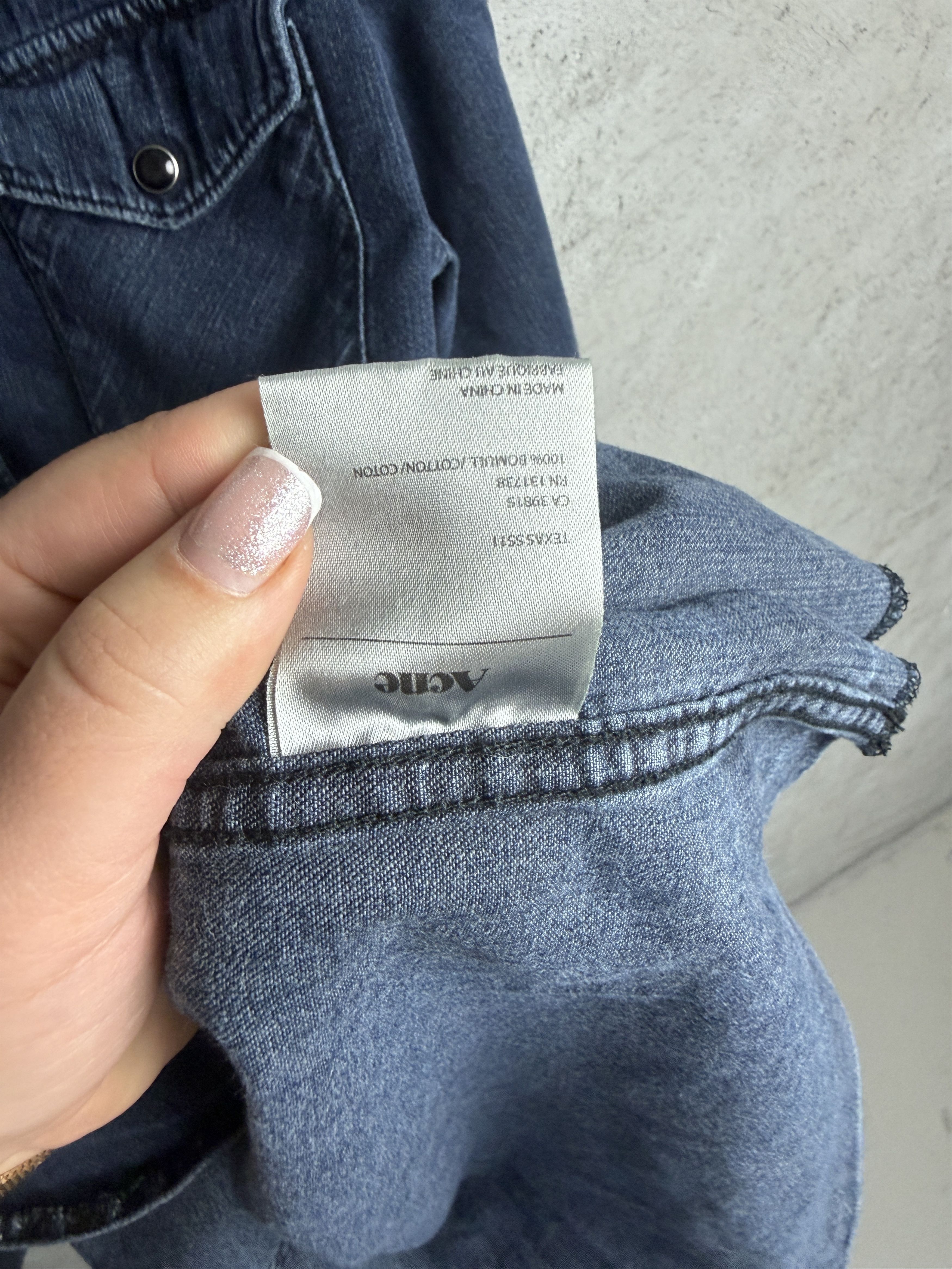 Acne Studios Acne Texas SS11 vintage shirt casual cotton Size US S / EU 44-46 / 1 - 4 Thumbnail