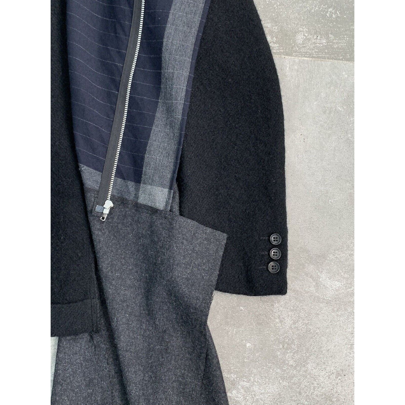 Comme des Garcons × Japanese Brand Women's COMME des GARCONS Wool Trench Coat Jacket M UK 10-12 Size M / US 6-8 / IT 42-44 - 9 Thumbnail