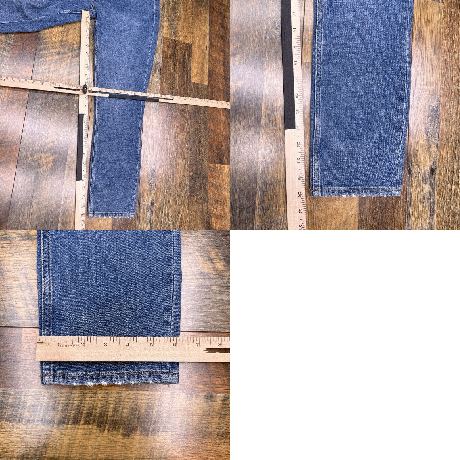 Abercrombie & Fitch Abercrombie & Fitch Jeans Womens 28 Skinny High Rise 5-Pocket Denim Blue Slim Stretch NWT 90s City Vintage No Size 28" / US 6 / IT 42 - 9 Thumbnail
