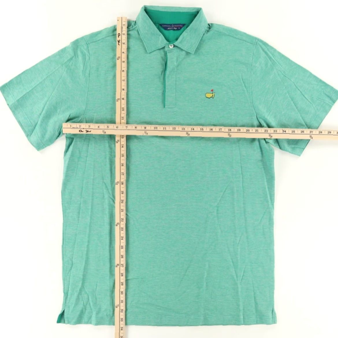 Vintage Masters Clubhouse Collection Stretch Polo Shirt Green Men's XL Shirt Size US XL / EU 56 / 4 - 3 Thumbnail