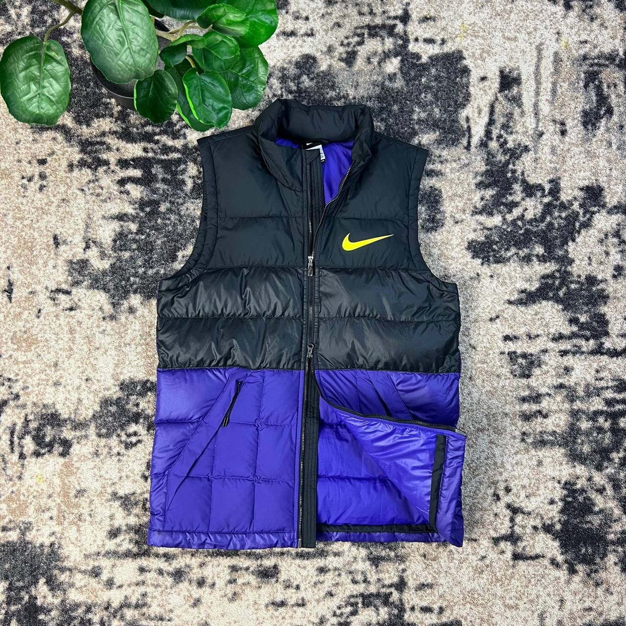 Nike Nike Swoosh Drill Puffer Down Vest Streetwear Style Size US S / EU 44-46 / 1 - 1 Thumbnail