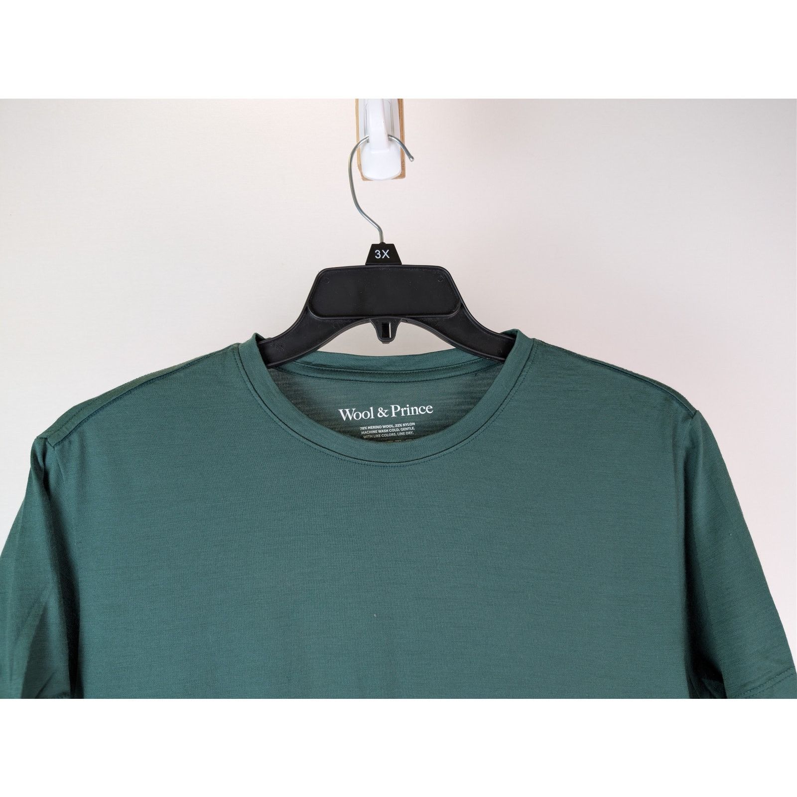 Wool&Prince o1rshd1 CC20 Signature Crew Neck Tee in Green Size US M / EU 48-50 / 2 - 3 Thumbnail