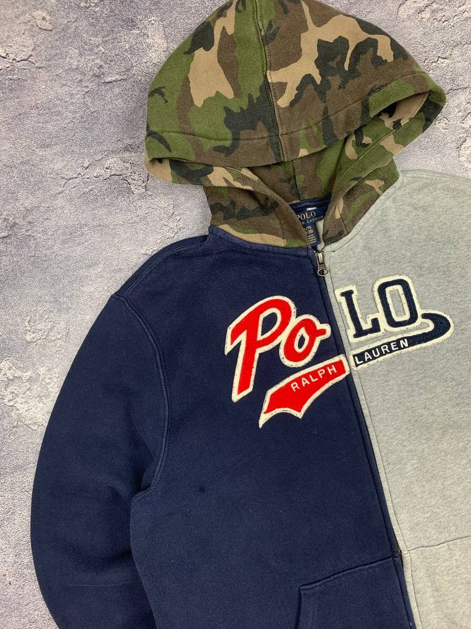 Polo Ralph Lauren Polo Ralph Lauren Full Zip Hoodie XL 18-20 Multicolor Camo Size US XL / EU 56 / 4 - 2 Thumbnail