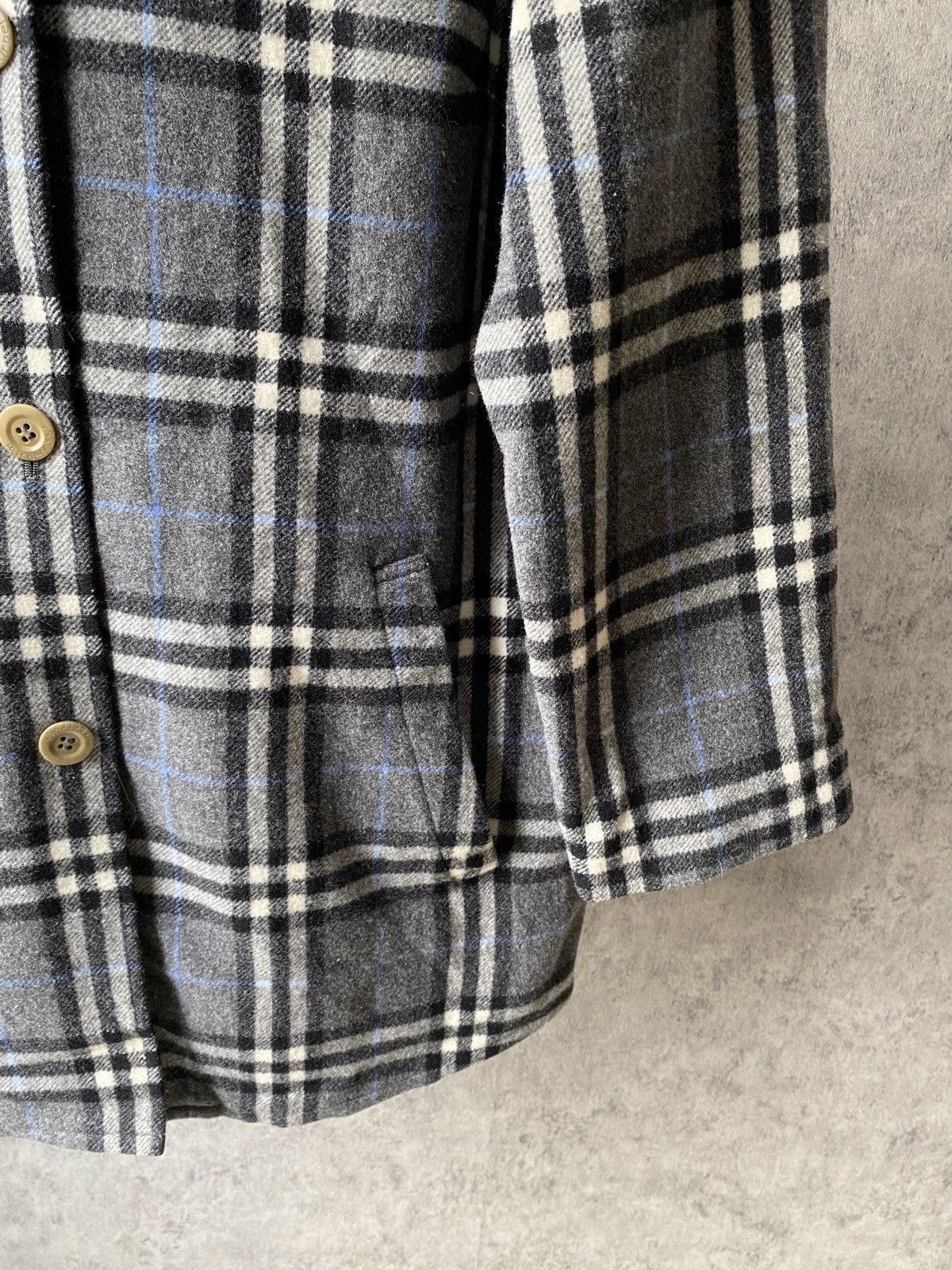 Burberry Vintage Burberry’s Nova Check Wool Jacket Size US M / EU 48-50 / 2 - 5 Thumbnail