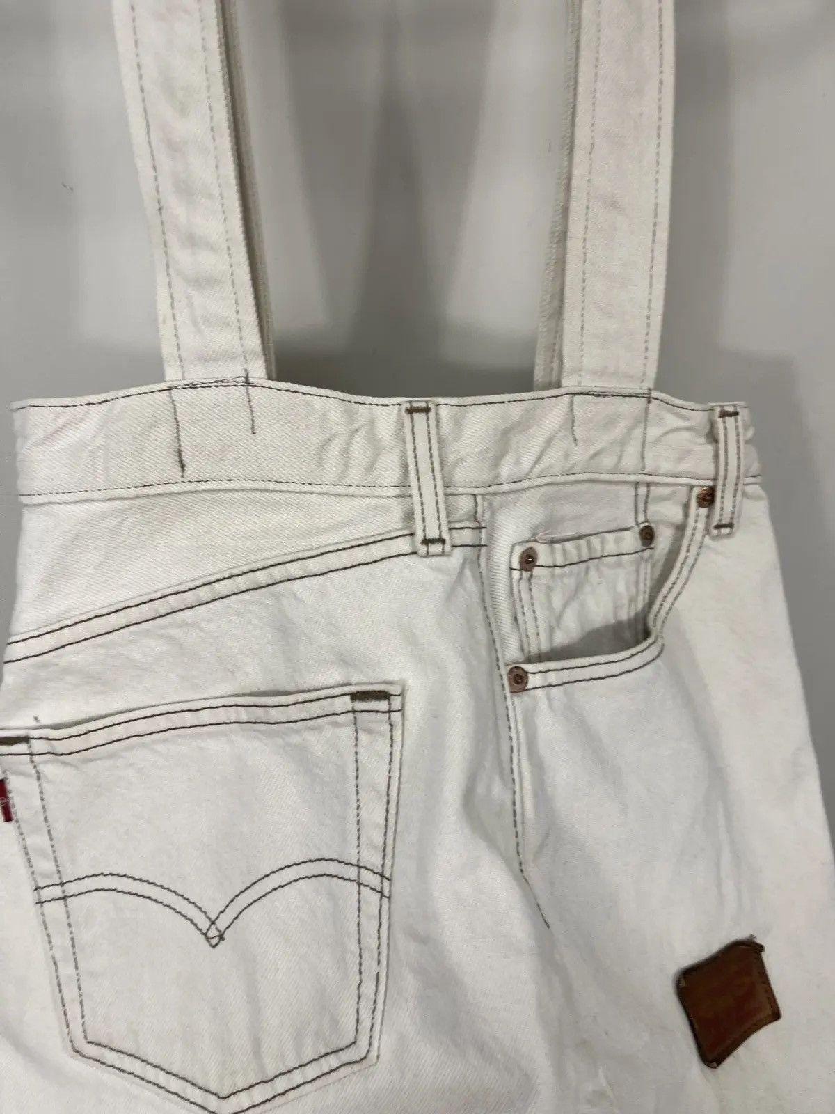 Levi's × Vintage Vintage Levi’s Custom Handmade 1/1 USA Hype Shopper Bag Size ONE SIZE - 5 Thumbnail