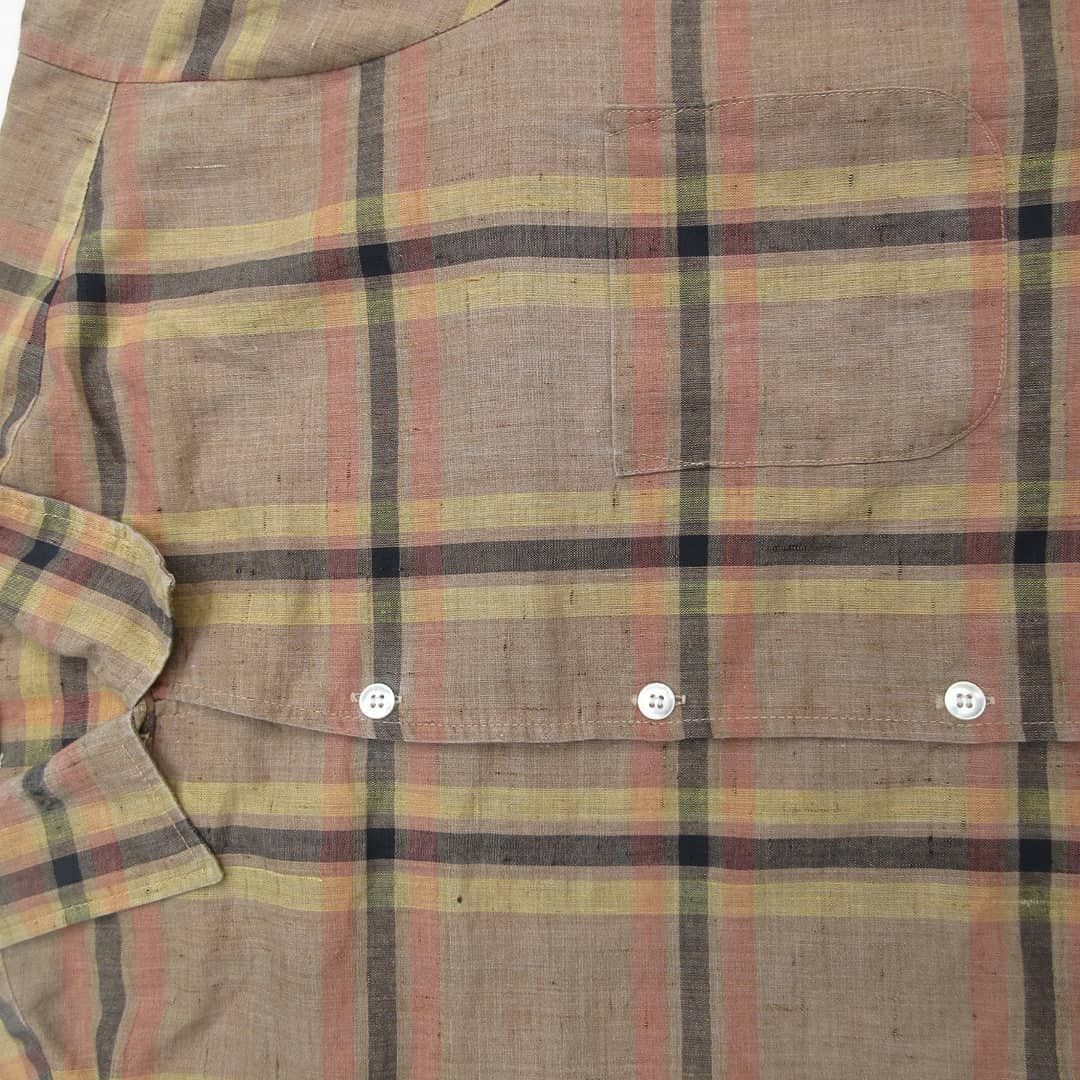 Vintage Vintage Old Sharp Madrass Shirt Checkered window pane Size US M / EU 48-50 / 2 - 3 Thumbnail