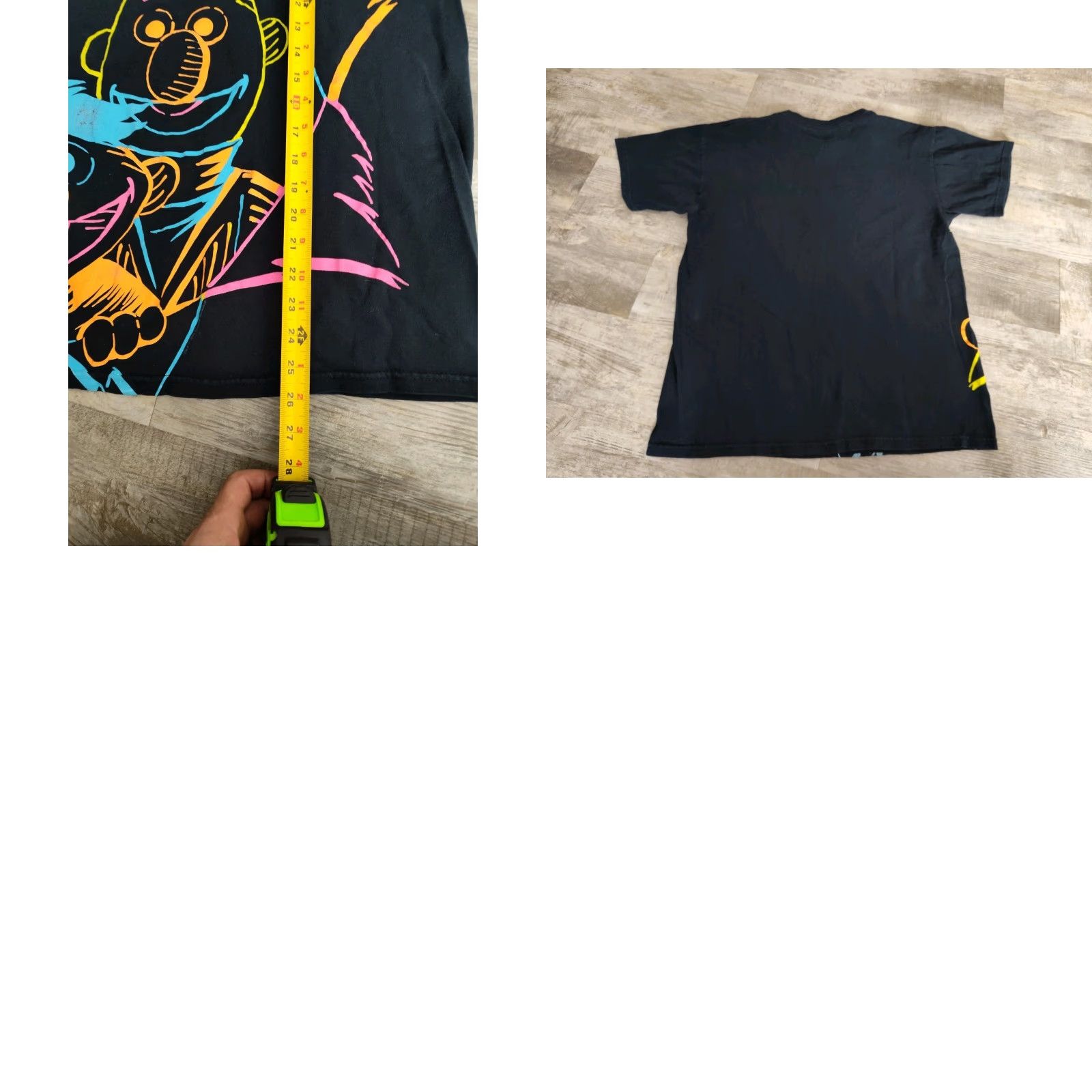 Vintage VINTAGE Sesame Street T-Shirt Men Size M Short Sleeve Cartoon Bert Ernie Retro 90s Neon Black Size US M / EU 48-50 / 2 - 8 Thumbnail