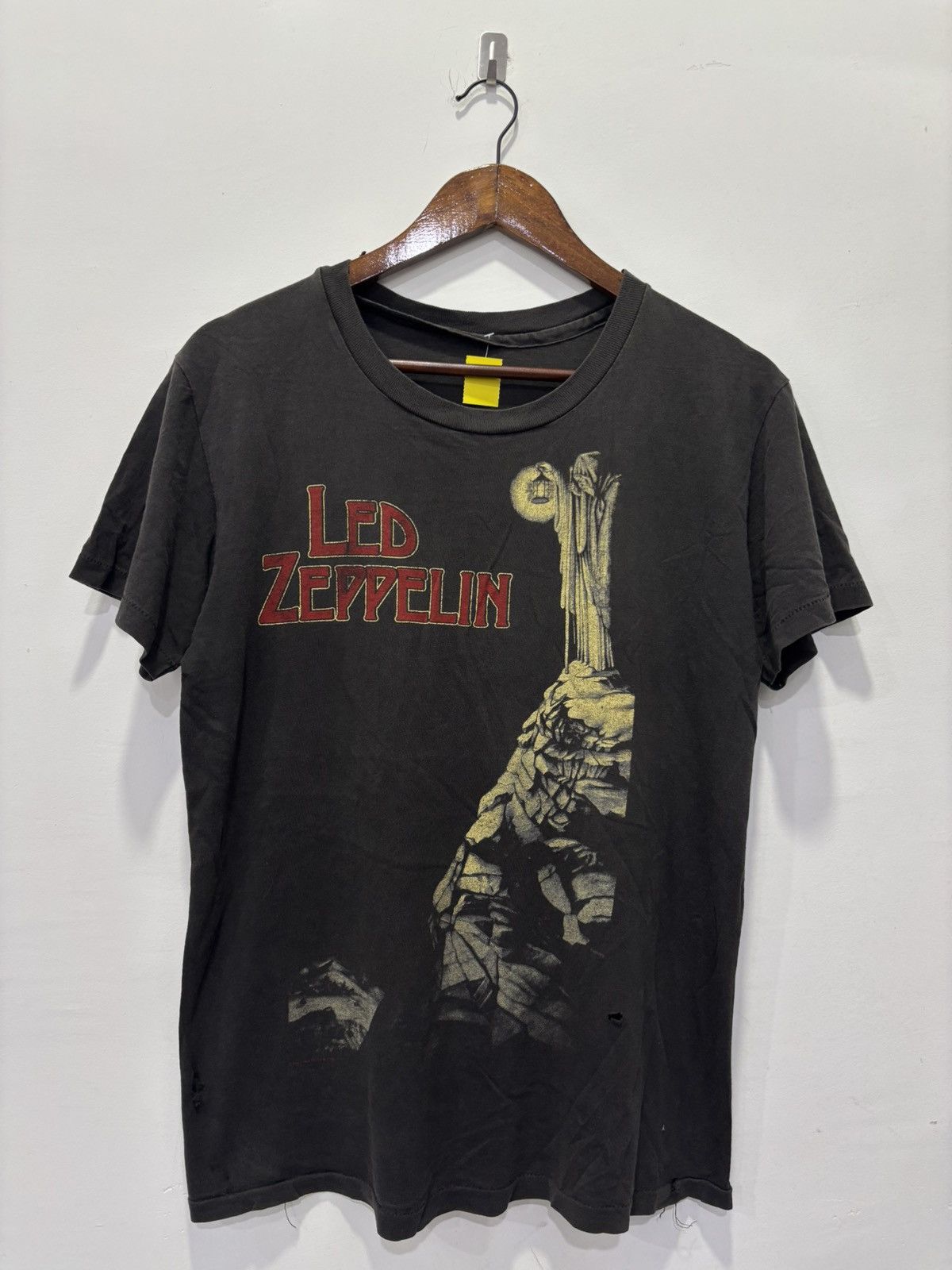 Band Tees × Led Zeppelin × Vintage Vintage 80’s Led Zeppelin Tshirt Size US M / EU 48-50 / 2 - 1 Thumbnail