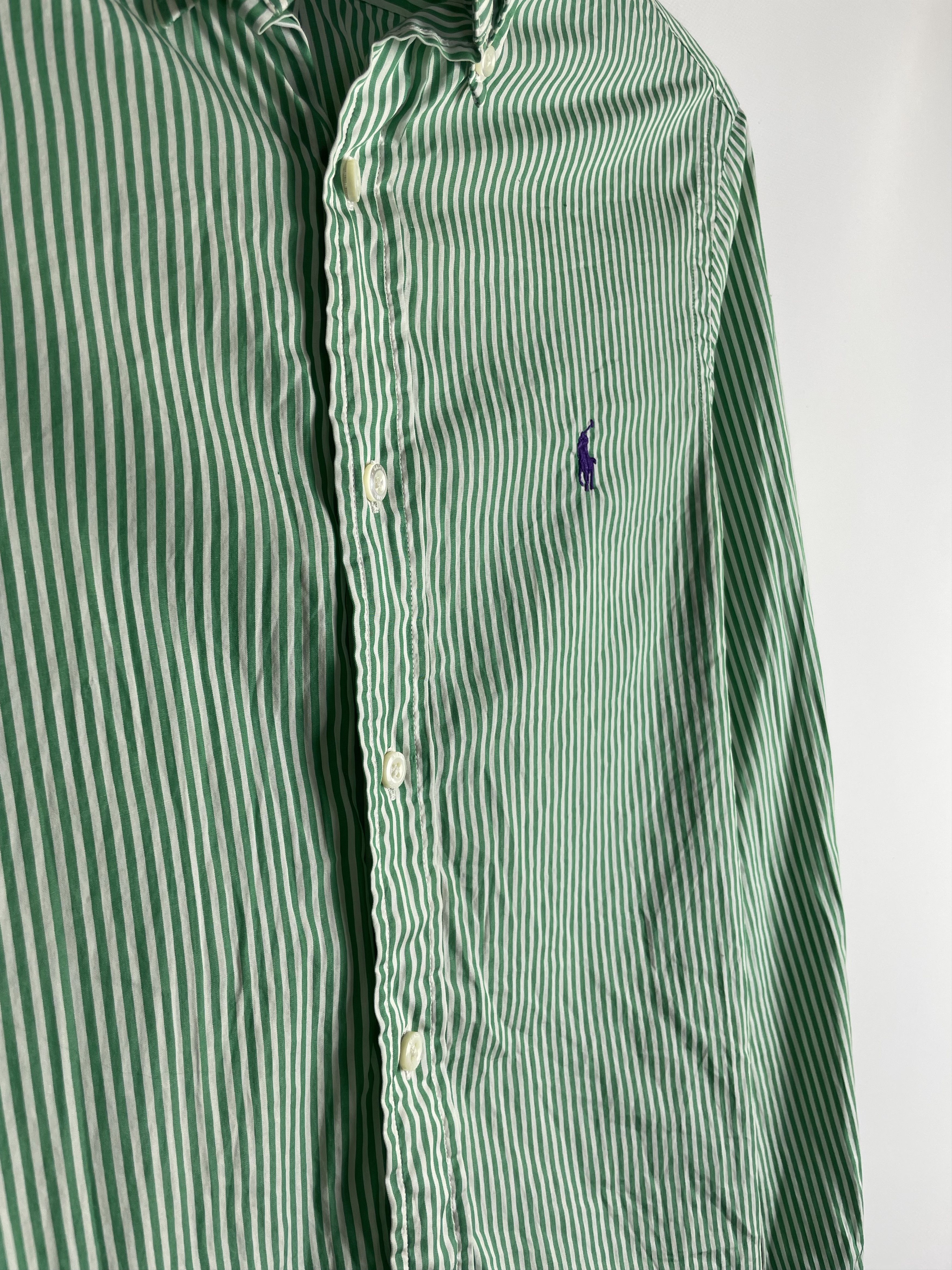 Polo Ralph Lauren × Vintage Polo Ralph Lauren Vintage Mens Shirt Size US S / EU 44-46 / 1 - 5 Thumbnail