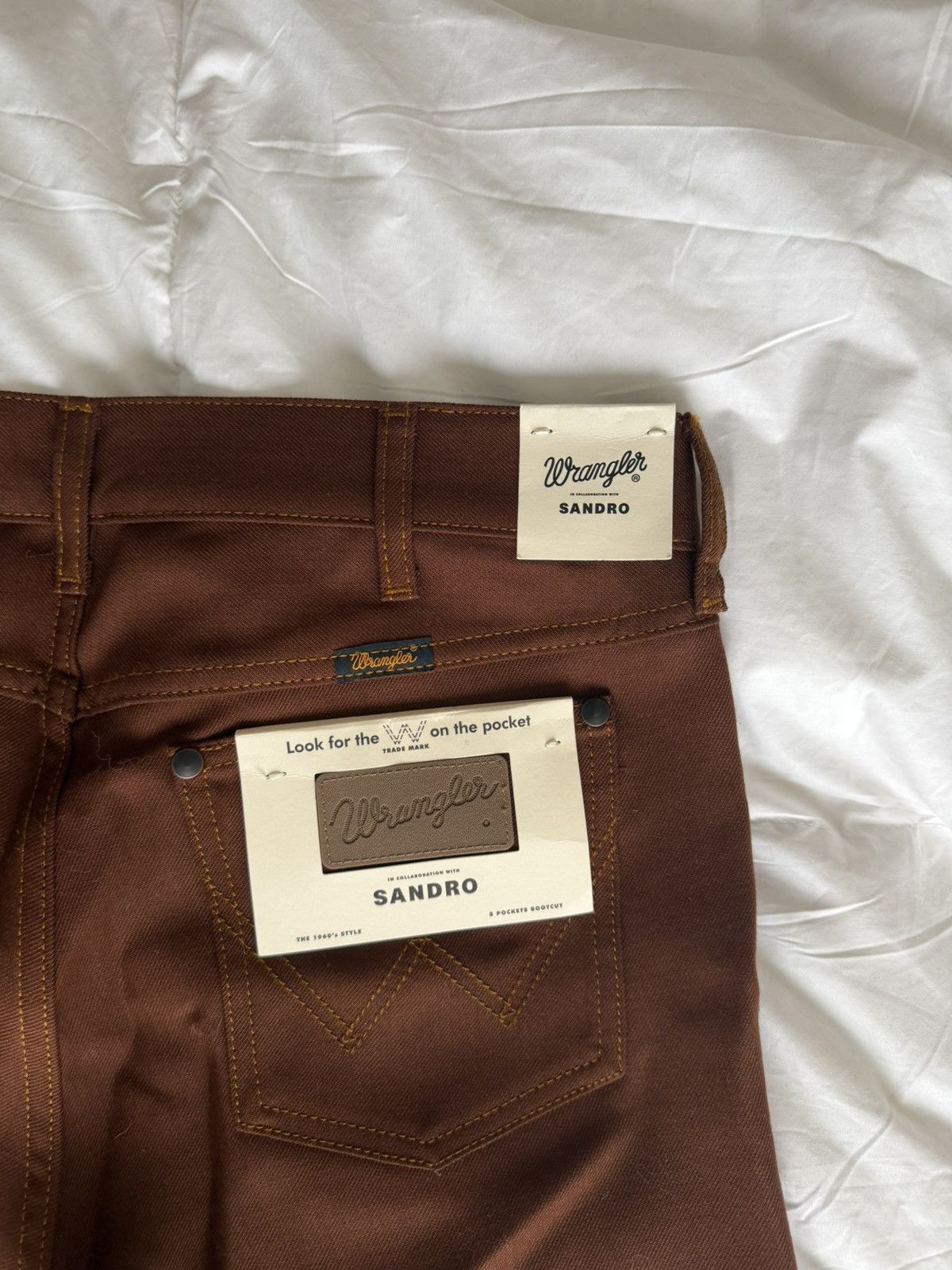 Sandro × Wrangler 60s Style Wool Pant Size US 30 / EU 46 - 1 Thumbnail