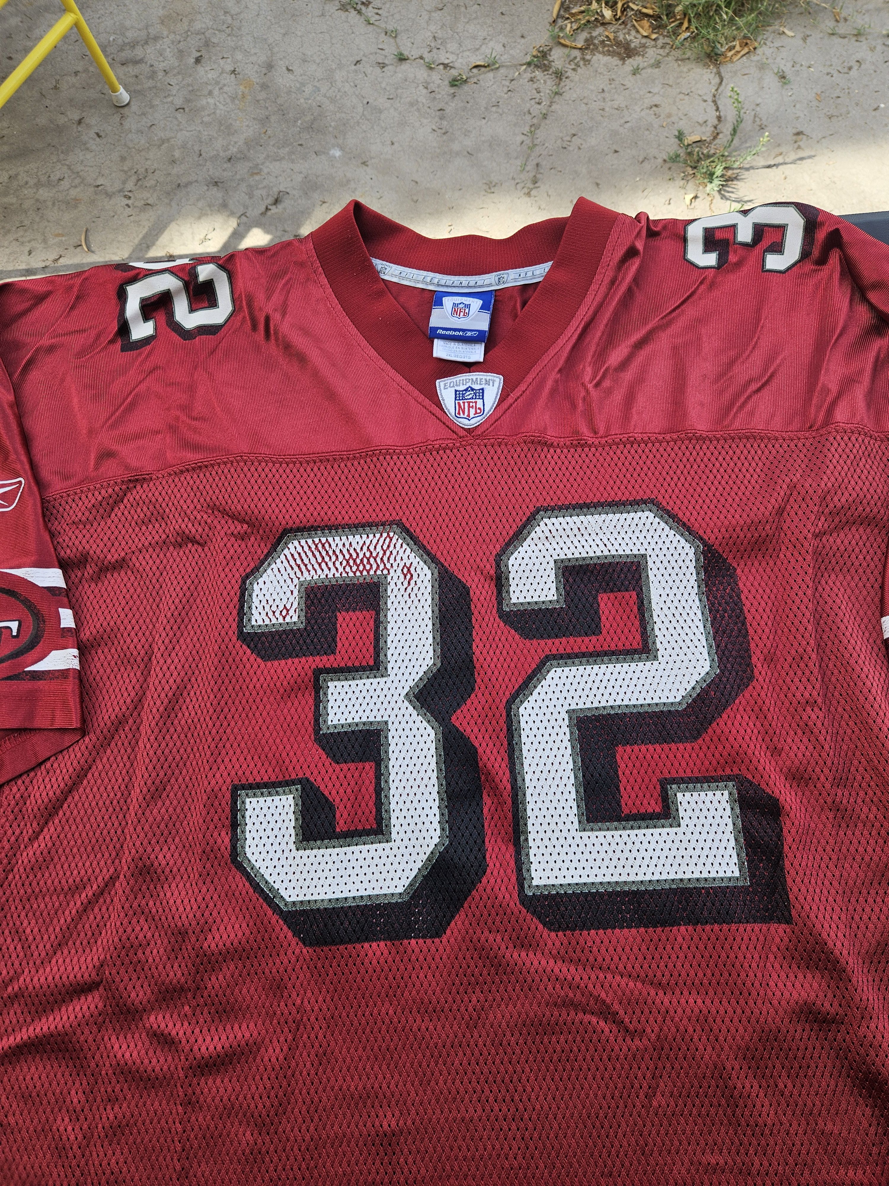 Reebok San Francisco 49ers Kevam Varlow Y2K NFL Reebok Jersey Size US XXL / EU 58 / 5 - 3 Thumbnail