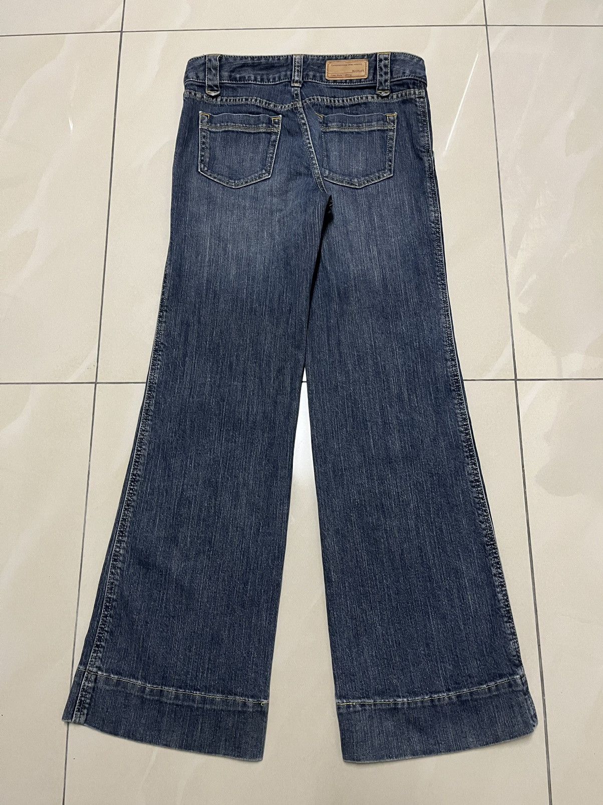 Tornado Mart Flare jeans Hush hush baggy low rise baker pant wideleg F1 Size US 30 / EU 46 - 6 Thumbnail