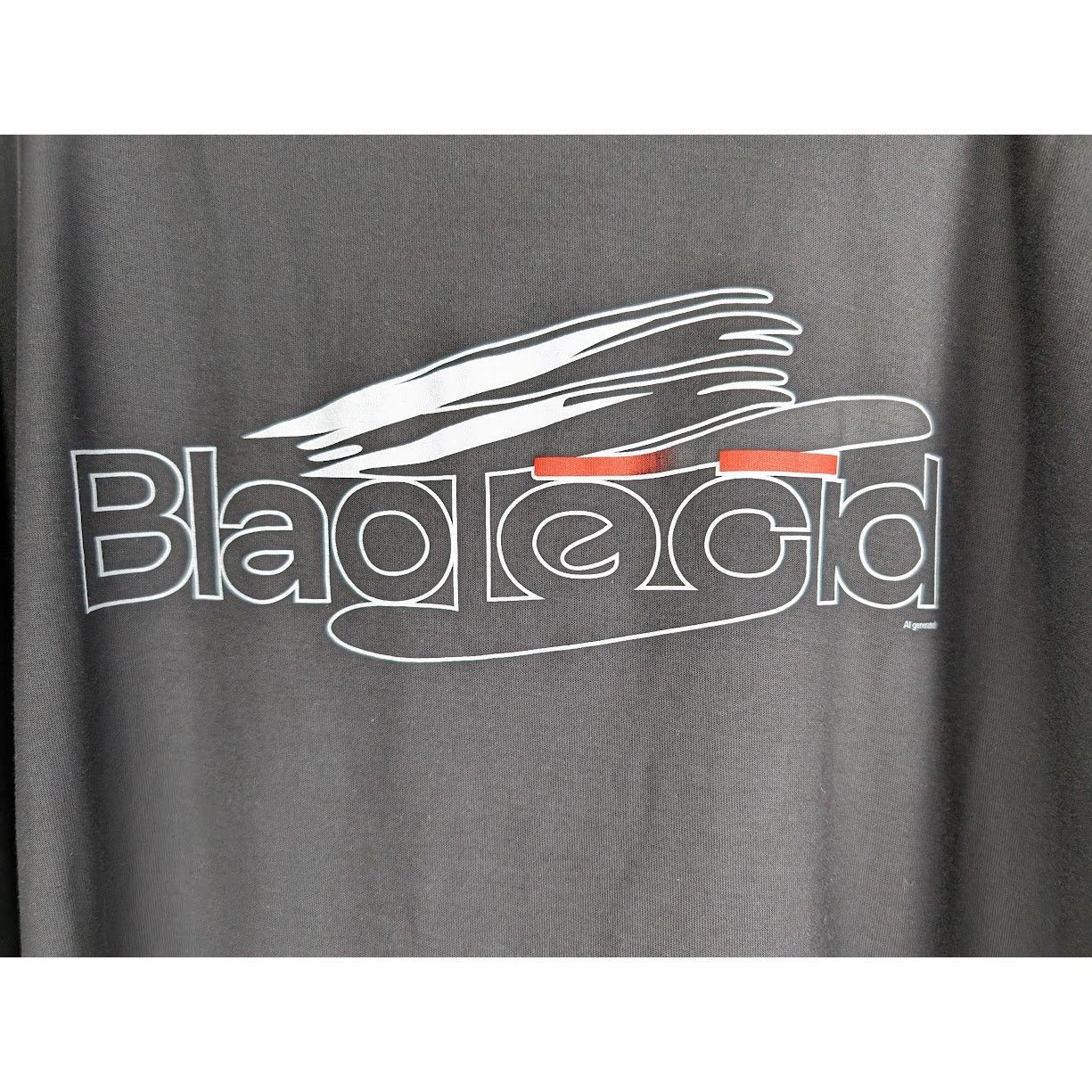 Balenciaga o1rshd1 Inside Out T-Shirt in Faded Black/White Size US M / EU 48-50 / 2 - 12 Thumbnail