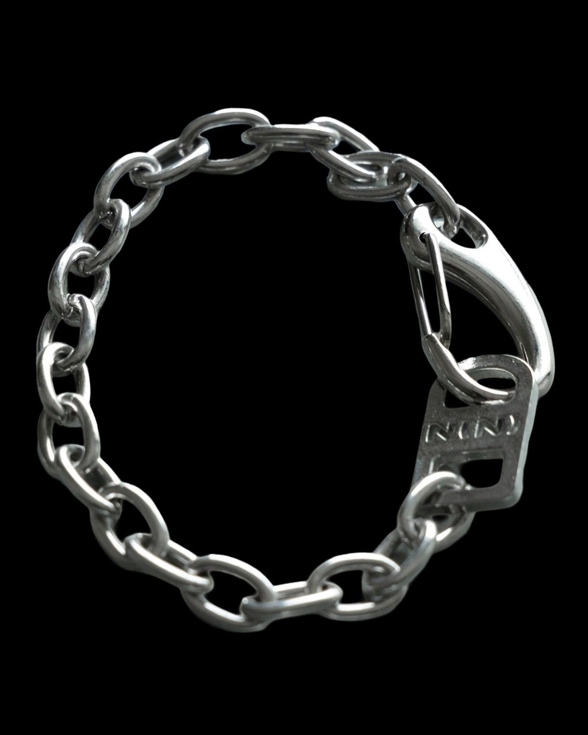Number (N)ine Silver Chain Bracelet Size ONE SIZE - 8 Thumbnail