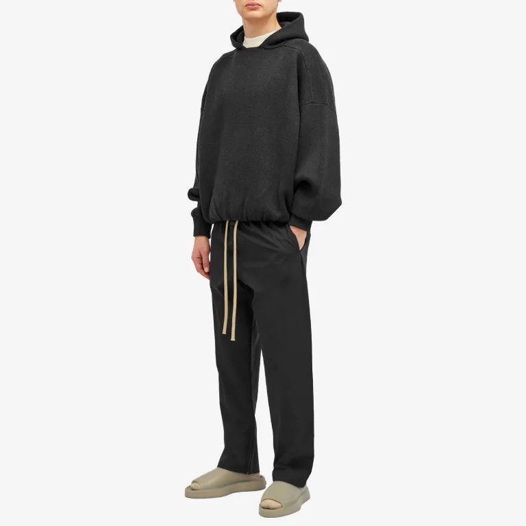 Fear of God o1s22i1n1024 Hooded Knit Sweatshirt in Black Size US S / EU 44-46 / 1 - 4 Thumbnail
