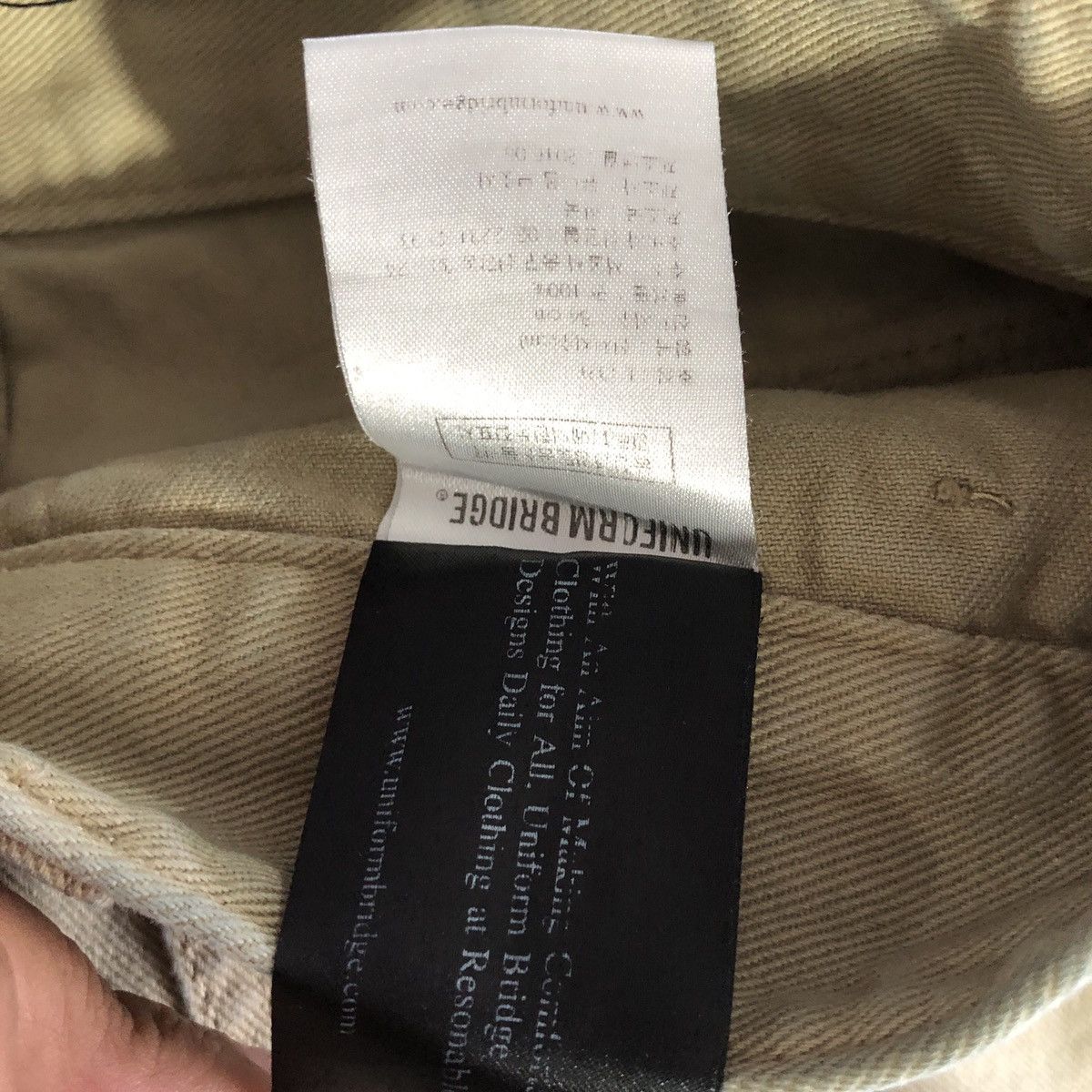 Japanese Brand × Uniform Bridge UNIFORM BRIDGE FATIGUE PANTS Size US 30 / EU 46 - 7 Thumbnail