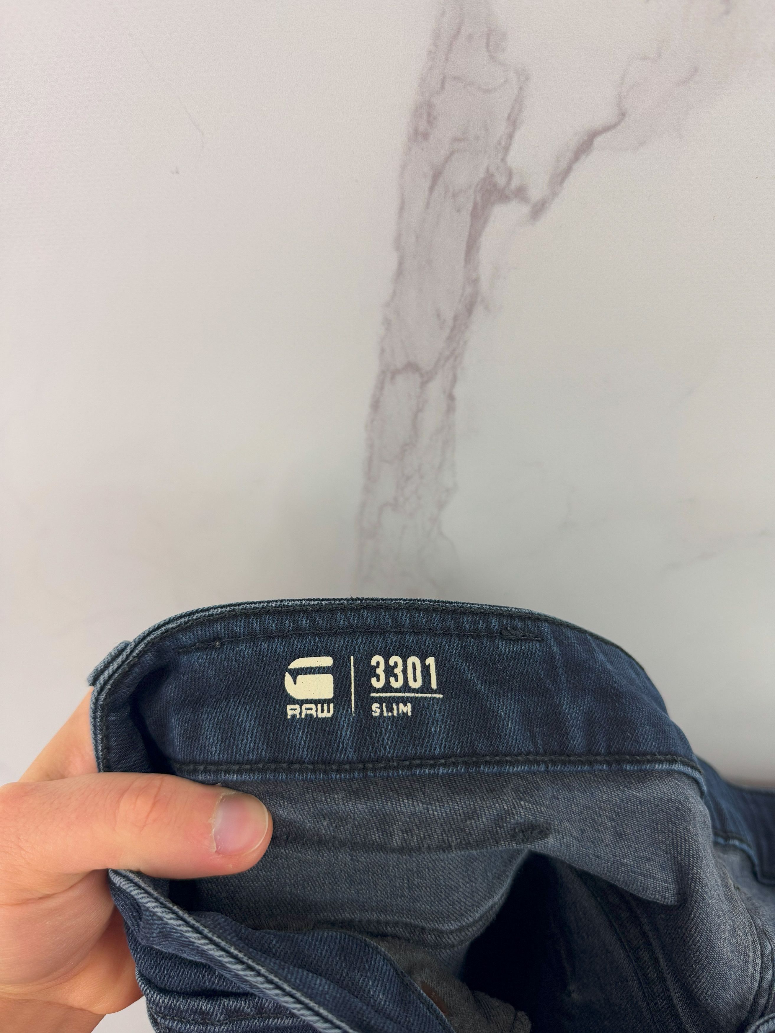 G-Star G Star Raw 3301 Slim Fit Denim Jeans Size 34 Size US 34 / EU 50 - 11 Thumbnail