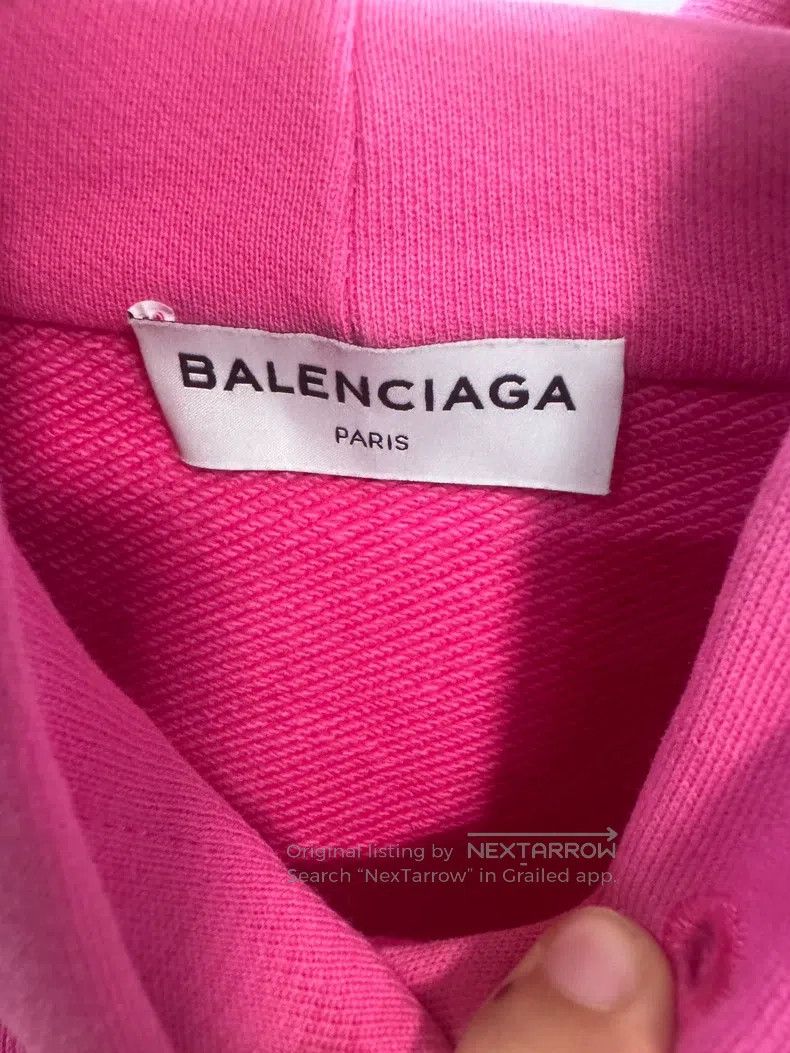 Balenciaga Balenciaga Pink New York Limited Sweater Size US XS / EU 42 / 0 - 3 Thumbnail
