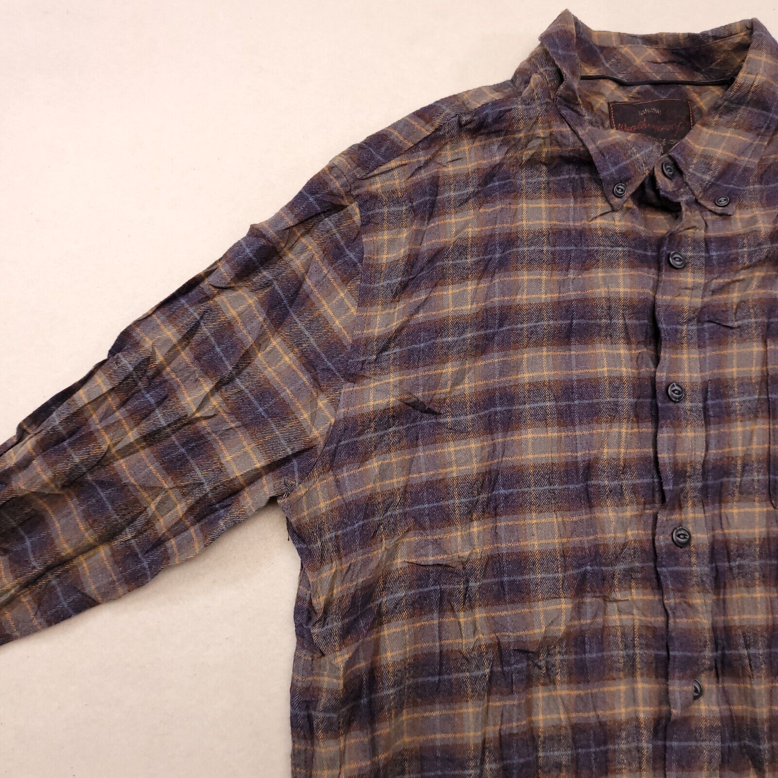 Weatherproof Weatherproof Tartan Flannel Shirt Mens Size L Blue Yellow Size US L / EU 52-54 / 3 - 5 Thumbnail