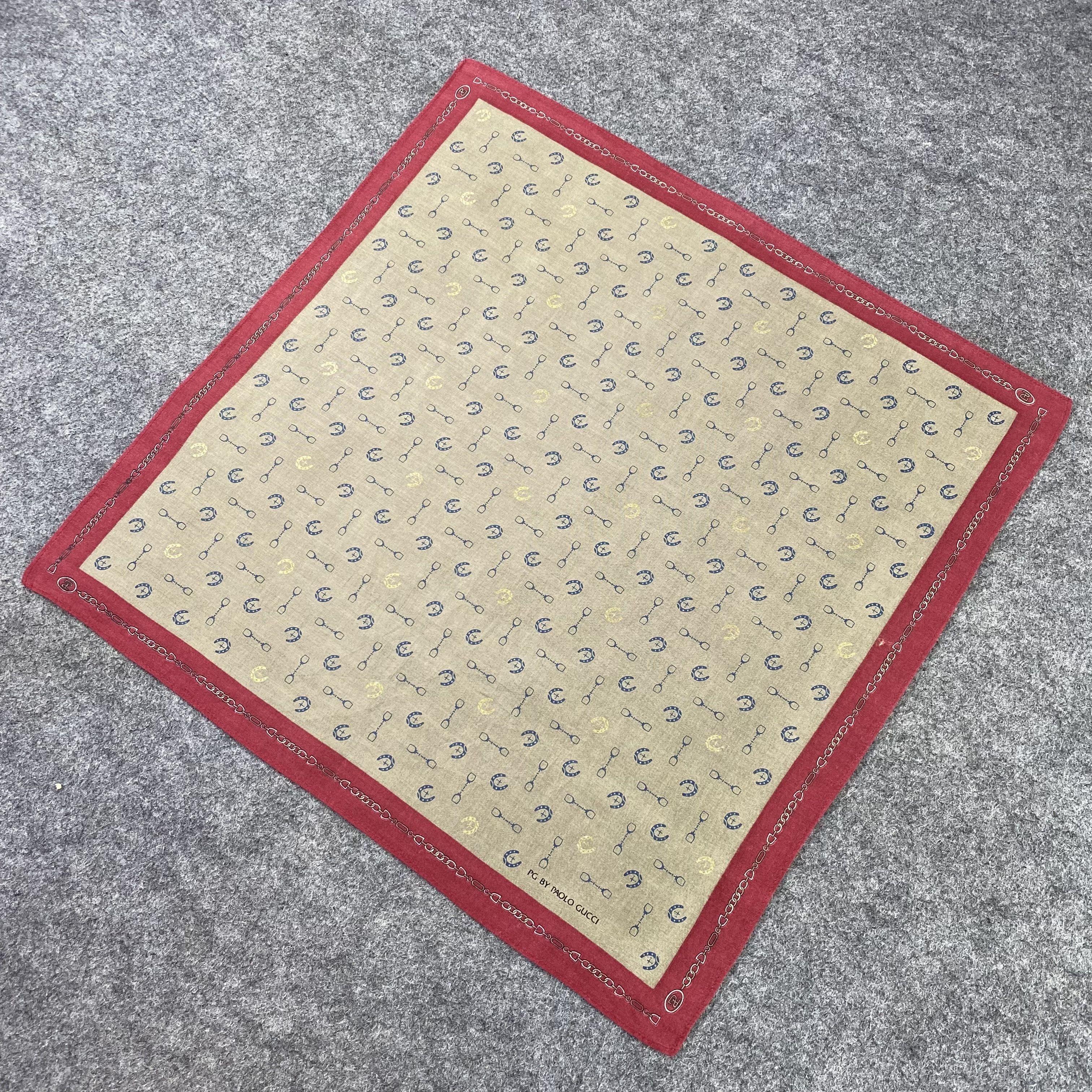 Paolo Gucci Paolo Gucci Handkerchief / Bandana / Neckerchief-B800 Size ONE SIZE - 4 Thumbnail