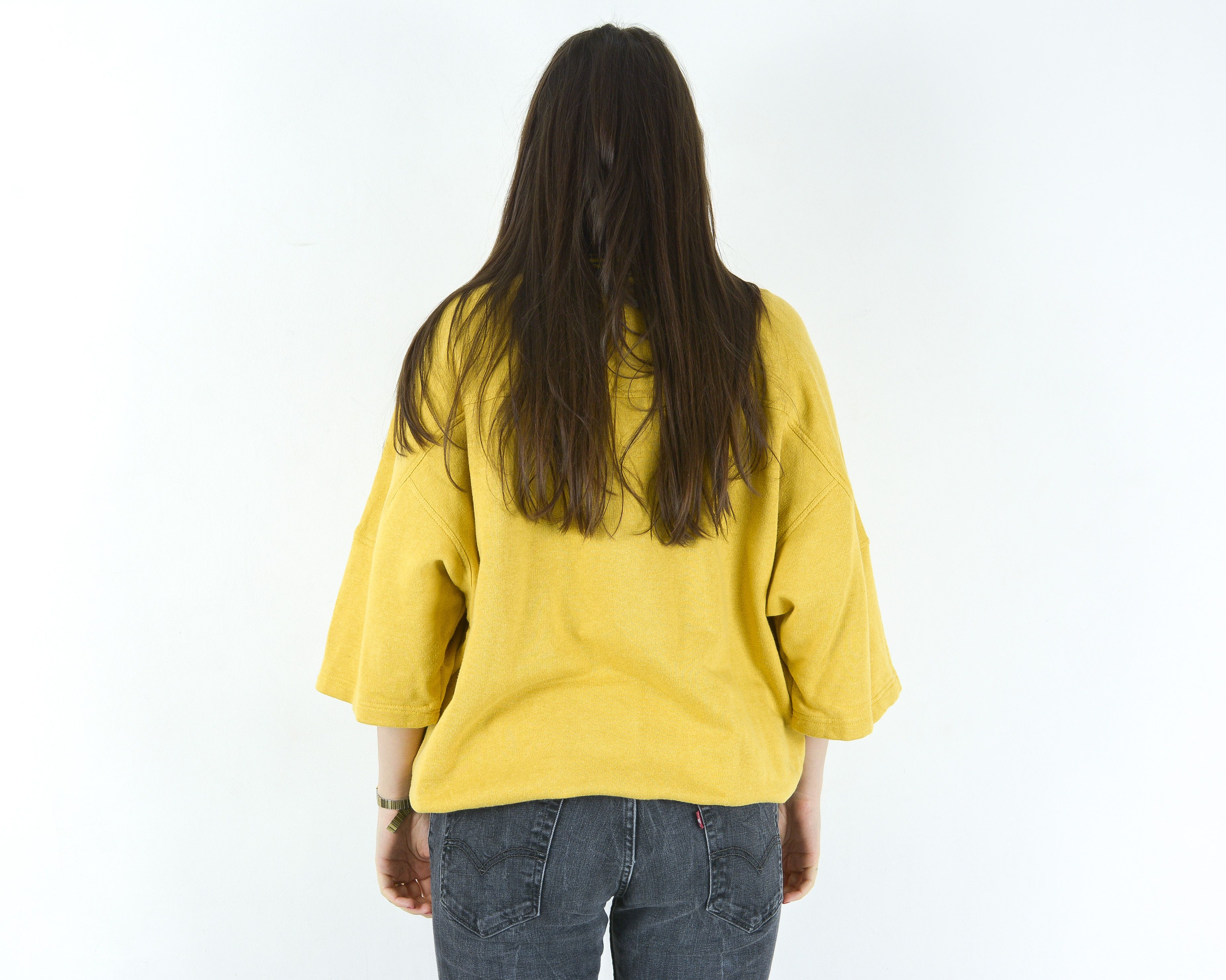Bogner × Vintage Pullover Sweatshirt Oversized Jumper Half Sleeve Sweater Top Size L / US 10 / IT 46 - 3 Thumbnail