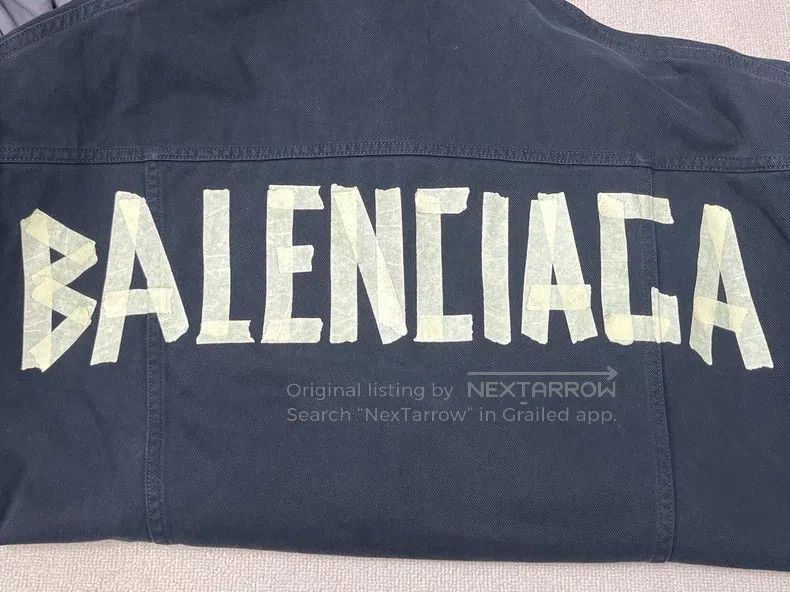 Balenciaga Balenciaga Letter Logo Printed Single-Breasted Long Sleeve Size US M / EU 48-50 / 2 - 3 Thumbnail