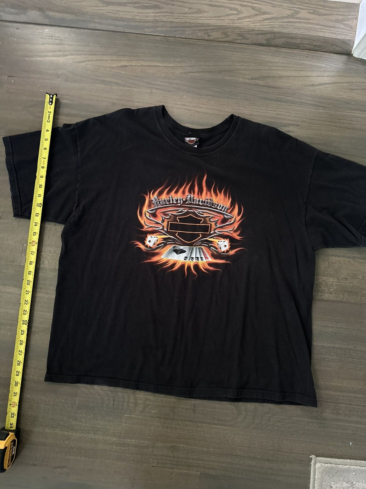 Harley Davidson Harley Davidson Stockholm Sweden Poker Tee Size US XXL / EU 58 / 5 - 1 Thumbnail