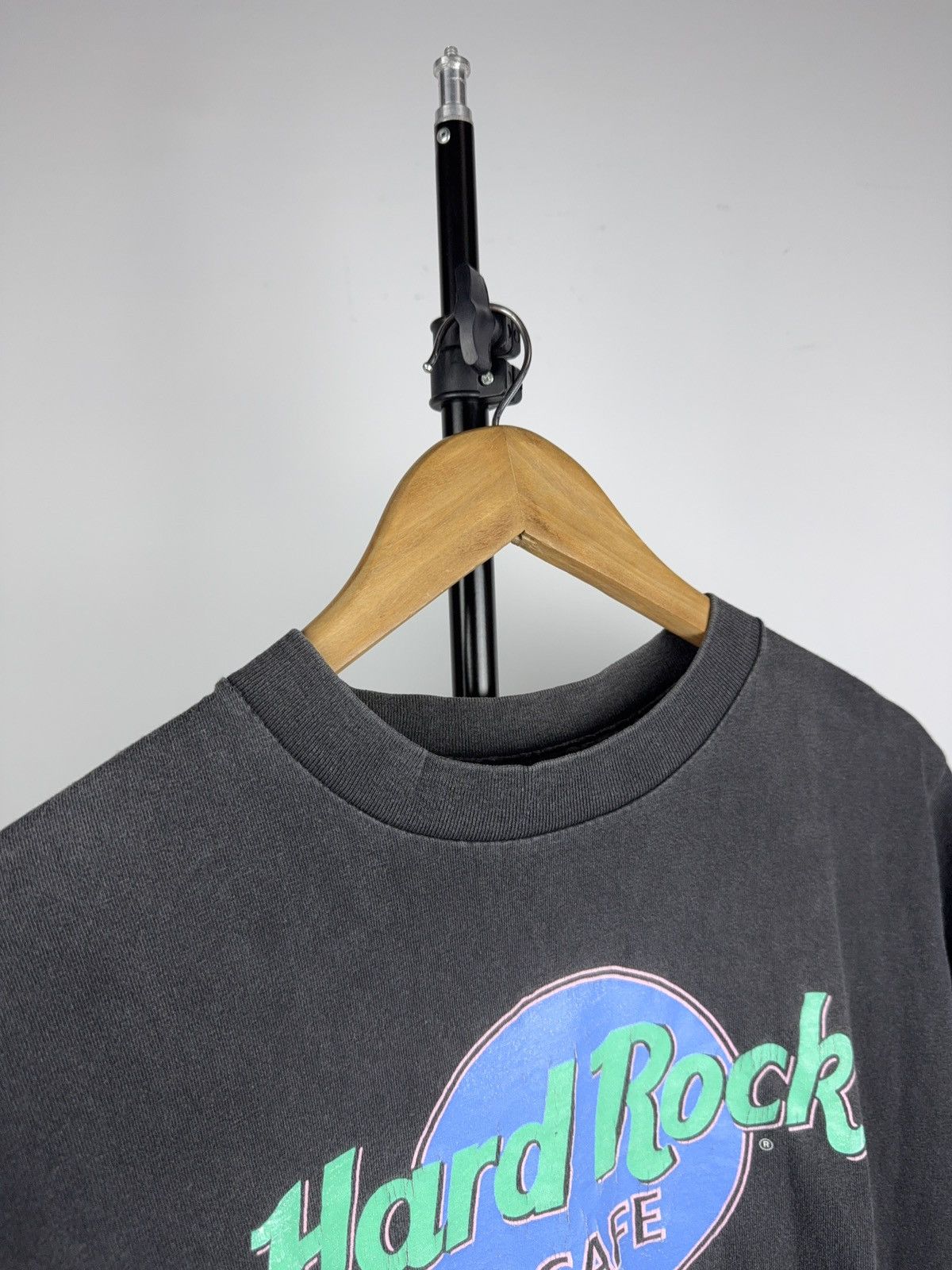 Hard Rock Cafe 90s Retro Hard Rock Cafe Miami Faded T-Shirt Vintage USA Tee Size US M / EU 48-50 / 2 - 2 Thumbnail